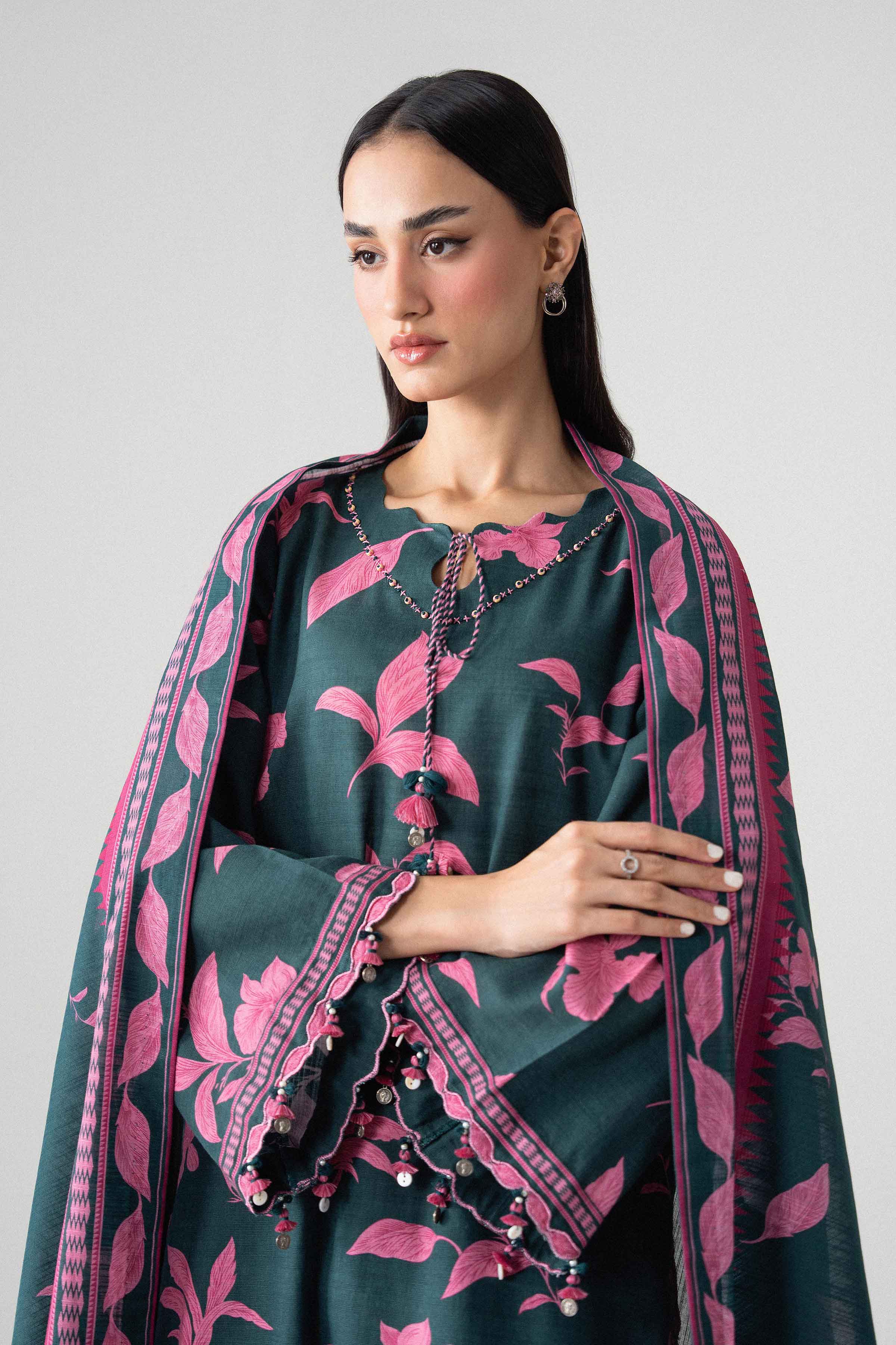 3 Piece - Printed Suit - U3P-NISHA26WV1-22 for Women - Unstitched Collection | Nishat | Shop Online