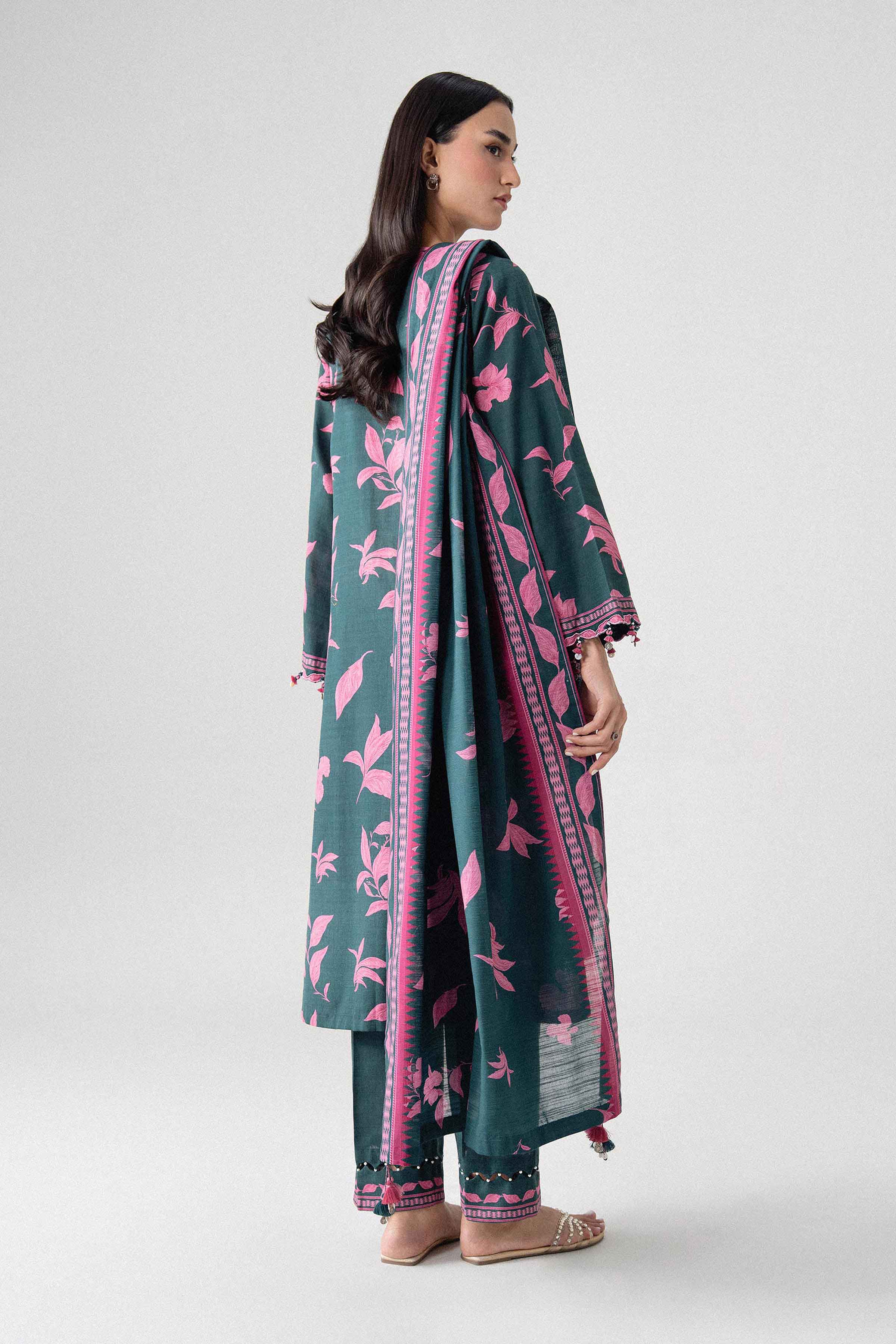 3 Piece - Printed Suit - U3P-NISHA26WV1-22 for Women - Unstitched Collection | Nishat | Shop Online