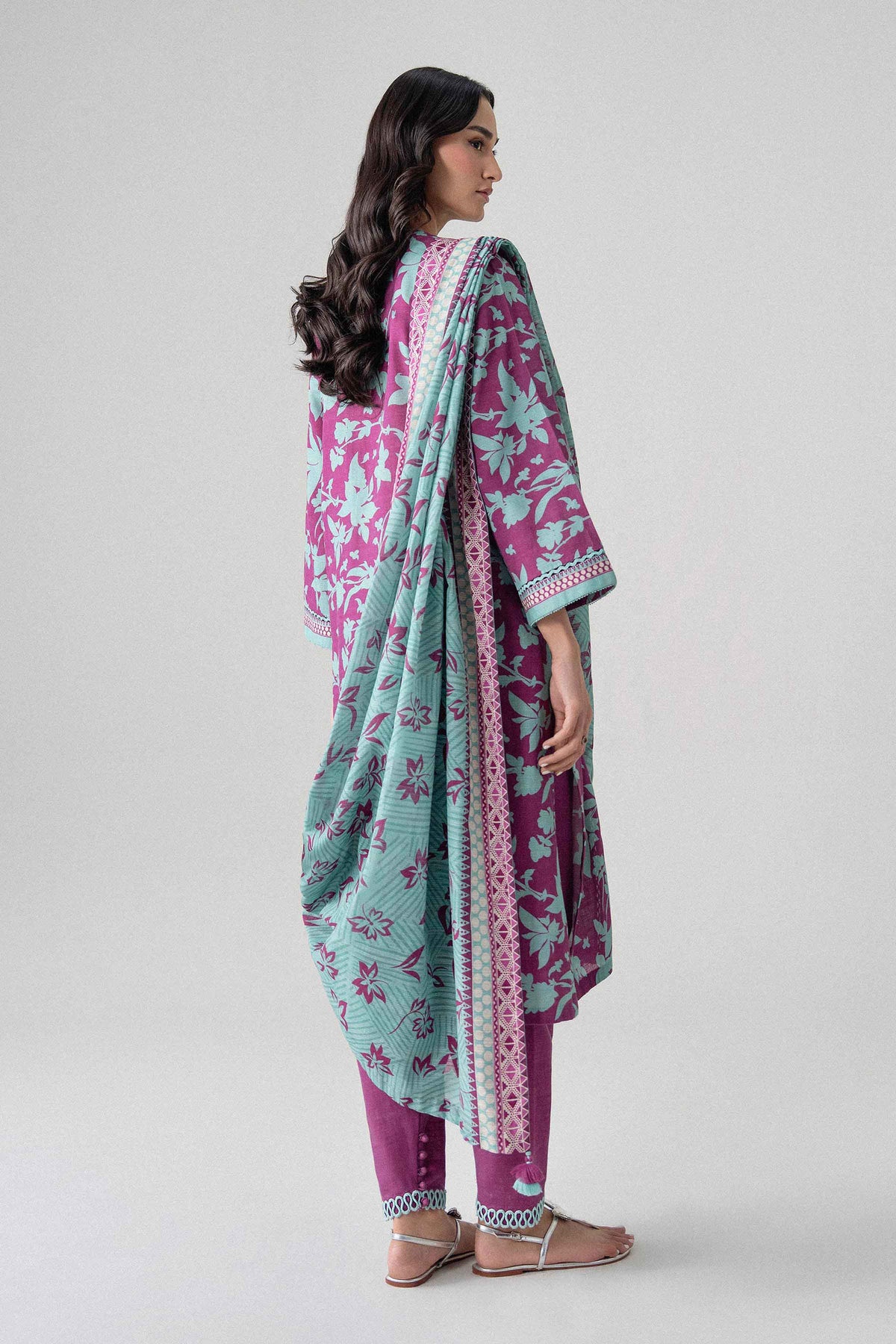 3 Piece - Printed Suit - U3P-NISHA26WV1-23 for Women - Unstitched Collection | Nishat | Shop Online