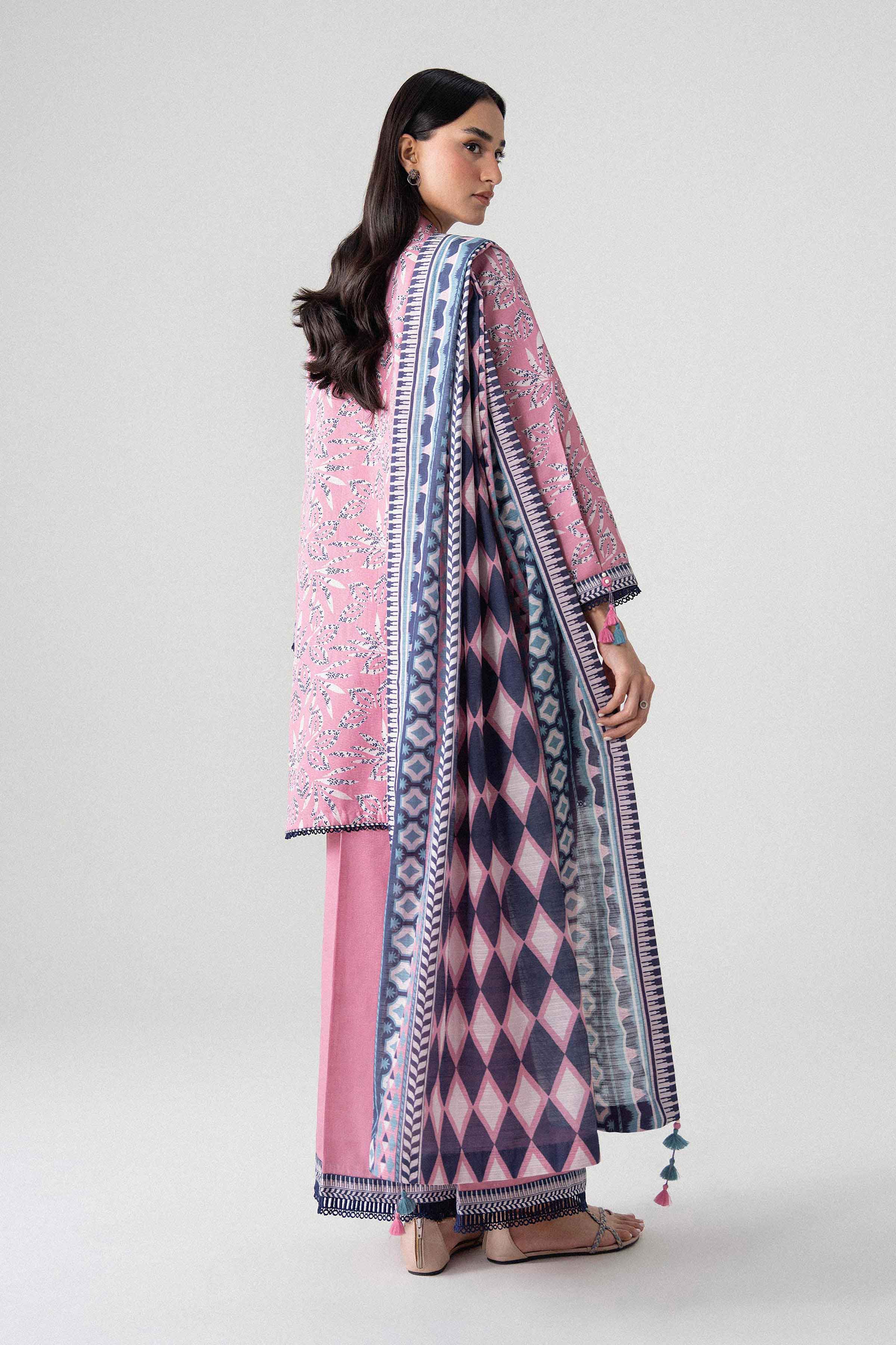 3 Piece - Printed Suit - U3P-NISHA26WV1-24 for Women - Unstitched Collection | Nishat | Shop Online