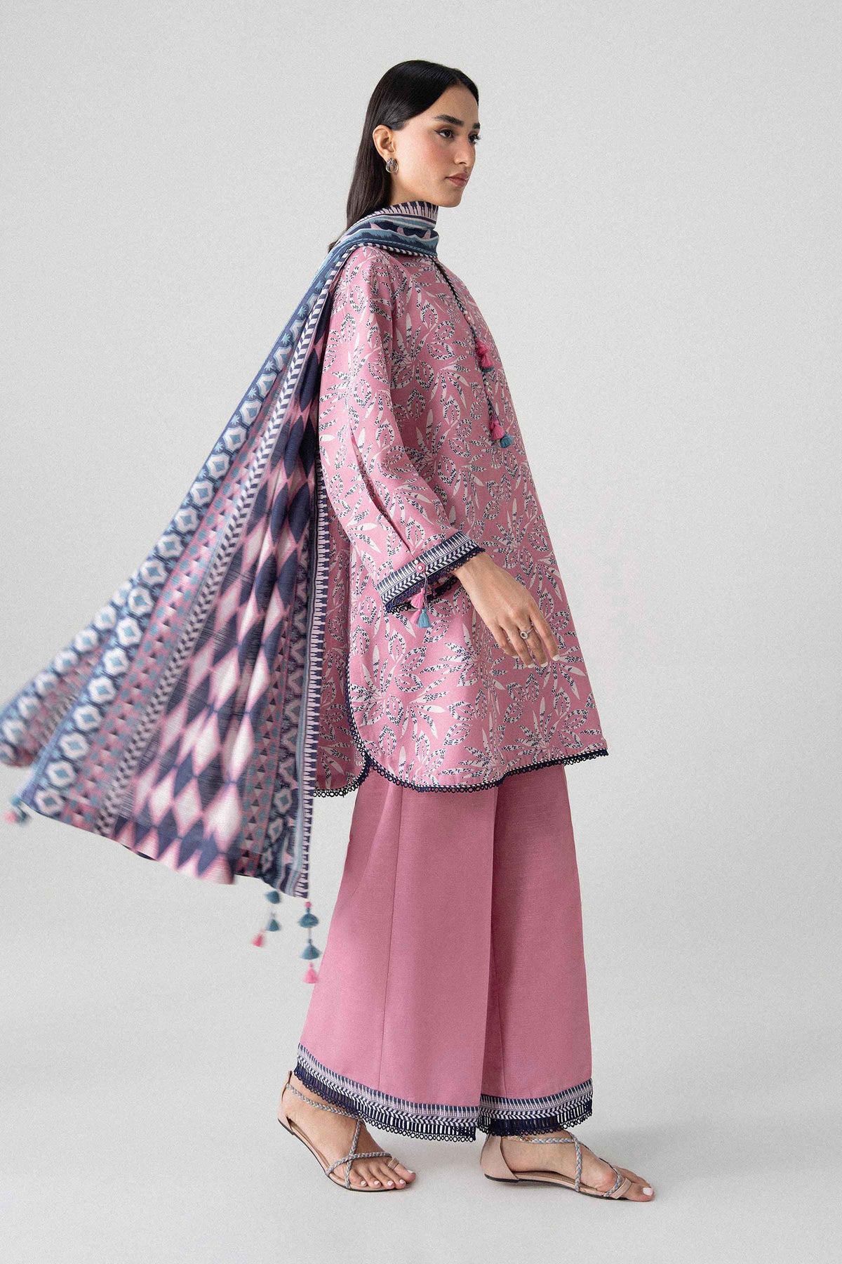 3 Piece - Printed Suit - U3P-NISHA26WV1-24 for Women - Unstitched Collection | Nishat | Shop Online