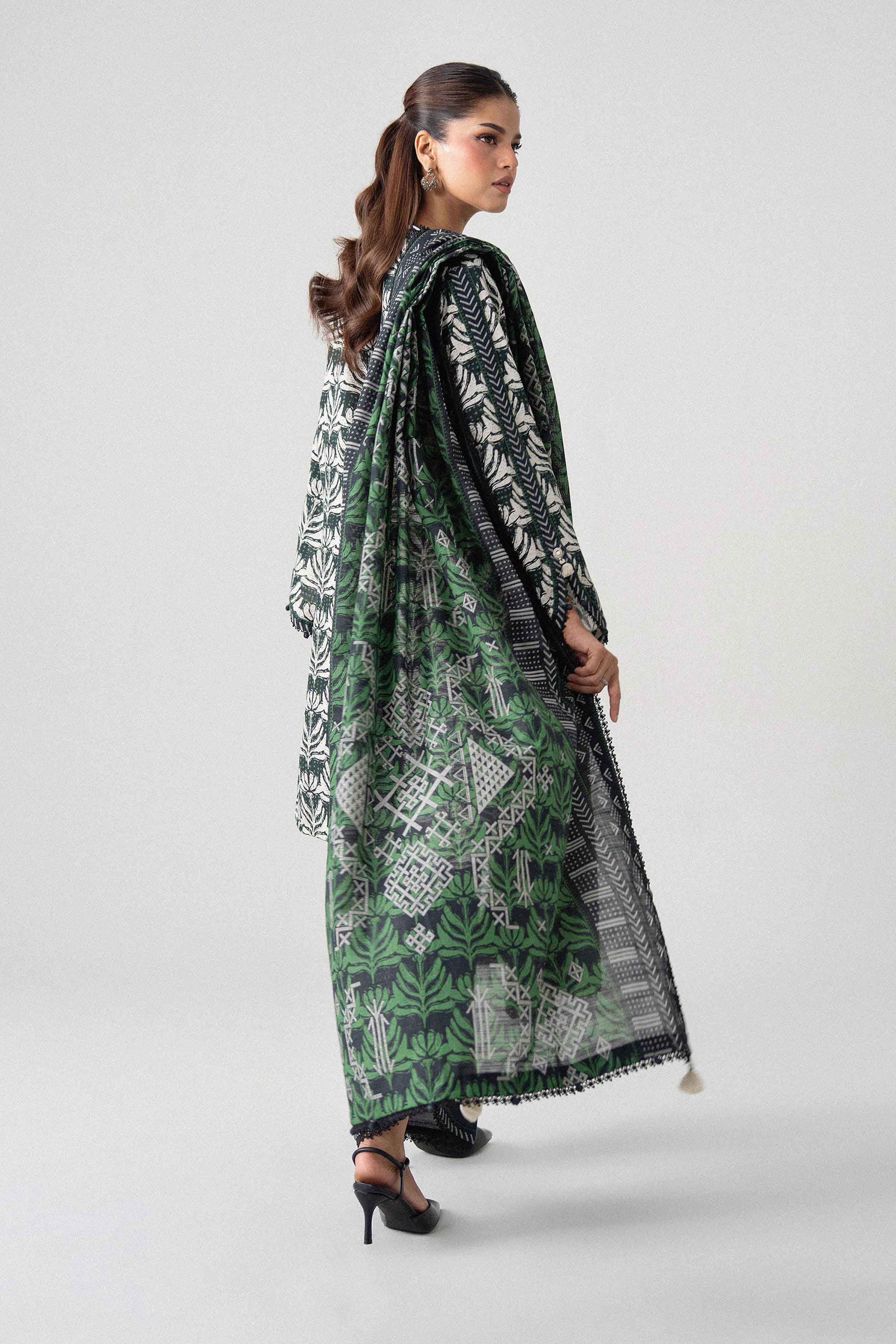 3 Piece - Printed Suit - U3P-NISHA26WV1-25 for Women - Unstitched Collection | Nishat | Shop Online