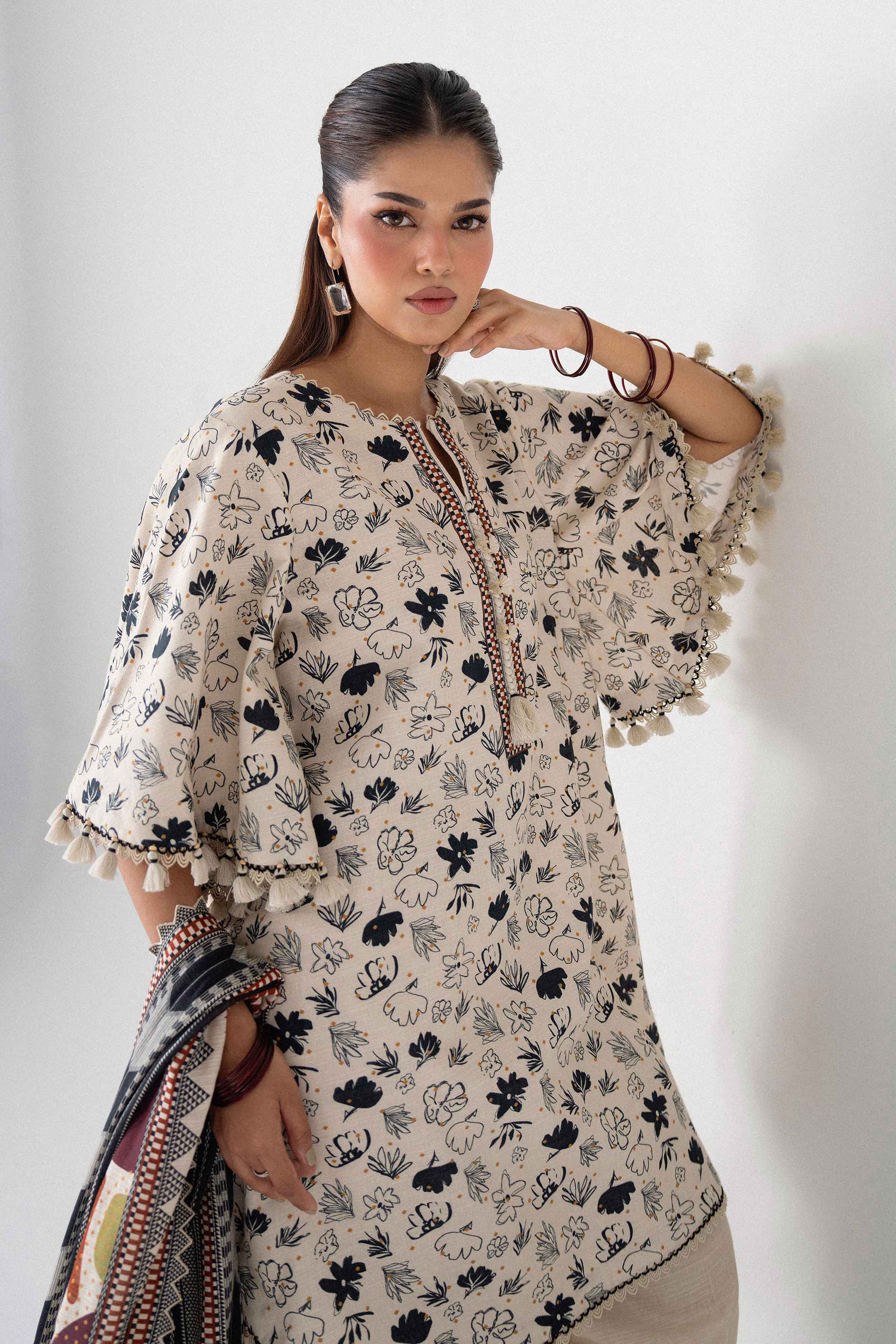3 Piece - Printed Suit - U3P-NISHA26WV1-29 for Women - Unstitched Collection | Nishat | Shop Online