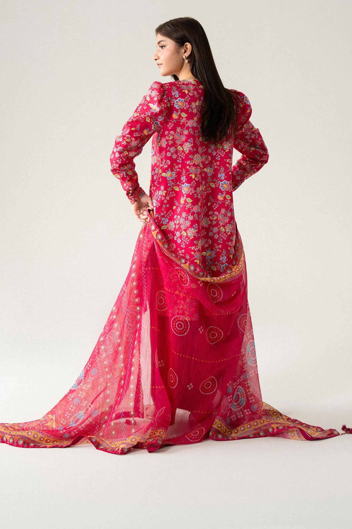 3 Piece - Digital Printed Suit - U3P-NISHA26WV1-37 for Women - Unstitched Collection | Nishat | Shop Online