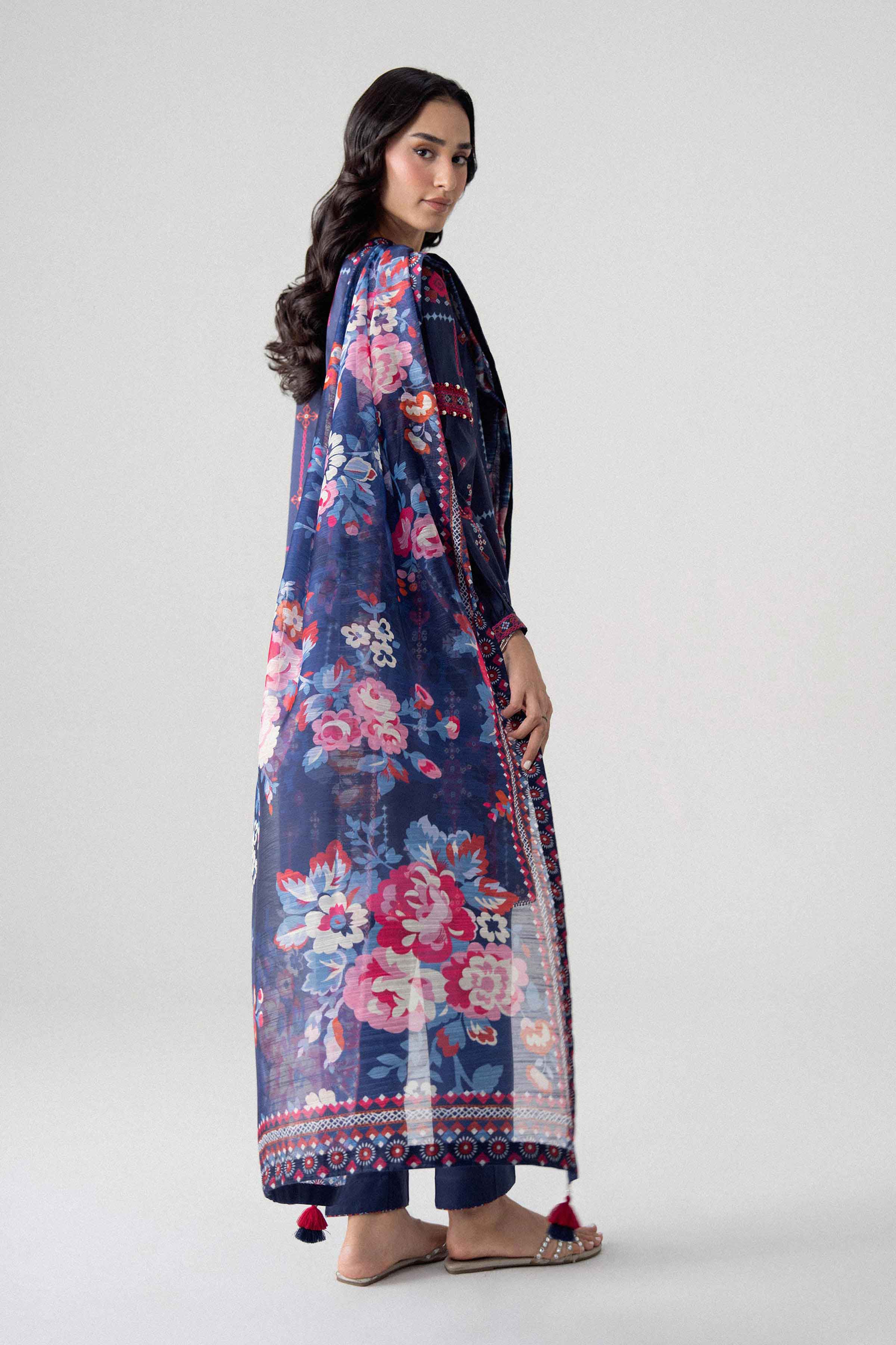 3 Piece - Digital Printed Suit - U3P-NISHA26WV1-44 for Women - Unstitched Collection | Nishat | Shop Online