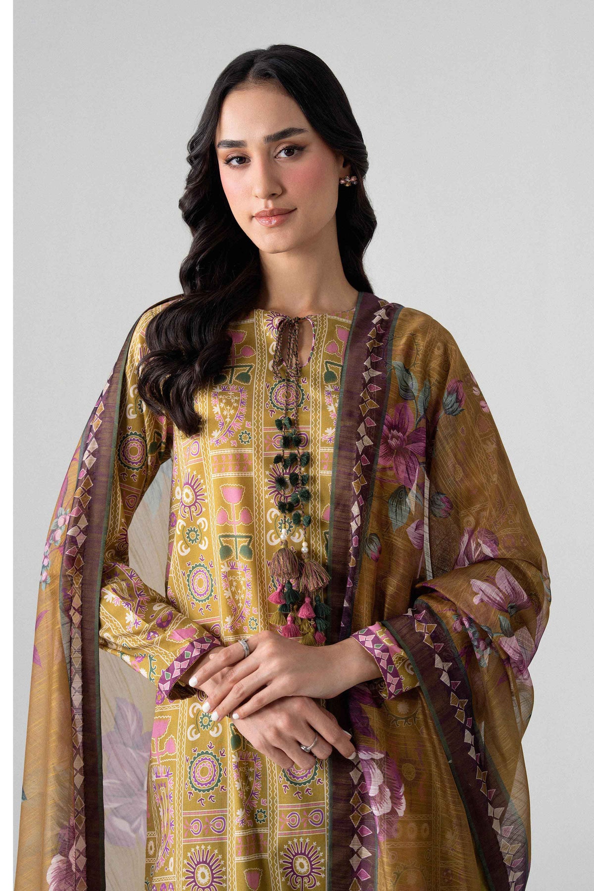 3 Piece - Digital Printed Suit - U3P-NISHA26WV1-45 for Women - Unstitched Collection | Nishat | Shop Online