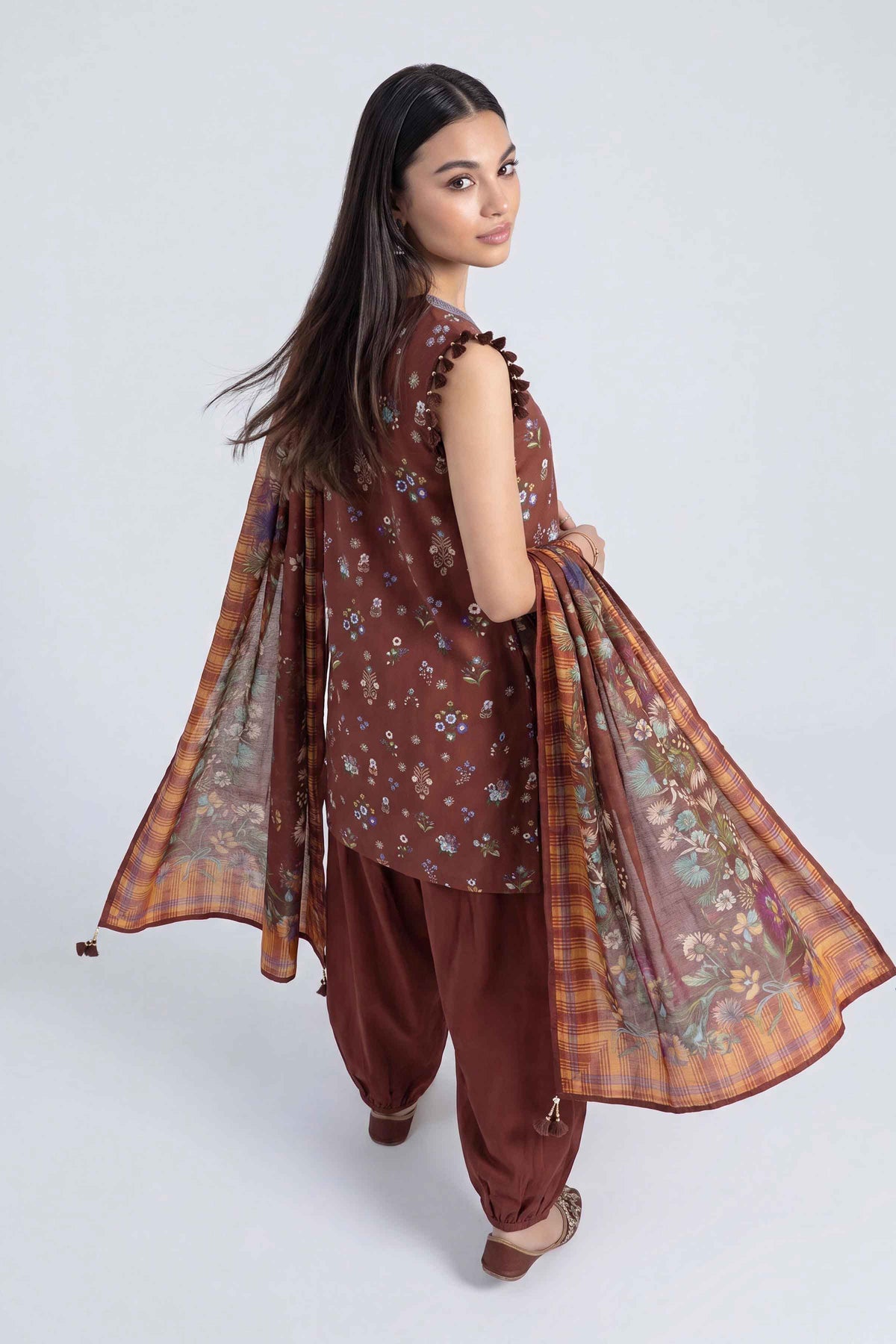 3 Piece - Digital Printed Suit - U3P-NISHA26WV1-48 for Women - Unstitched Collection | Nishat | Shop Online