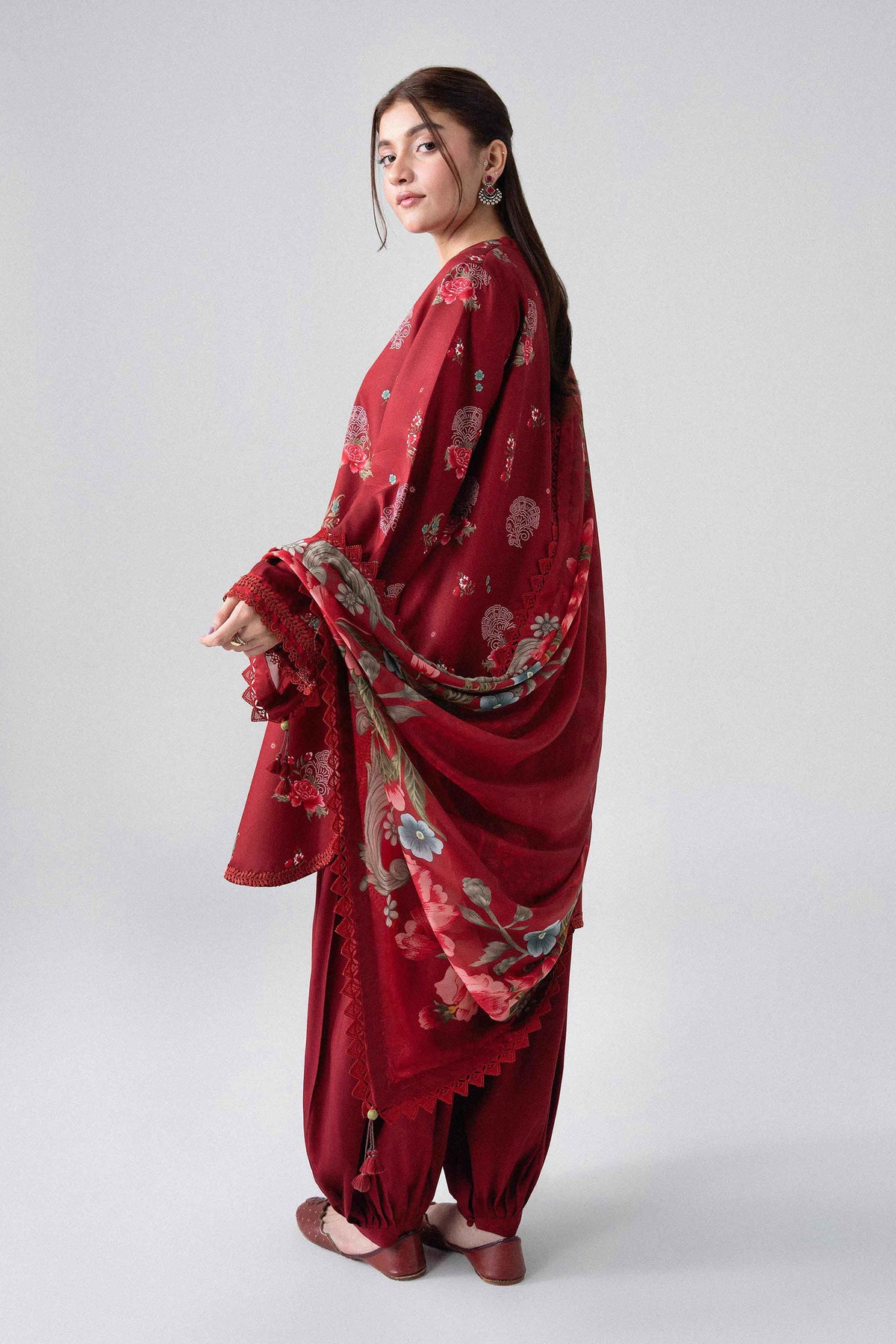3 Piece - Digital Printed Suit - U3P-NISHA26WV1-5 for Women - Unstitched Collection | Nishat | Shop Online
