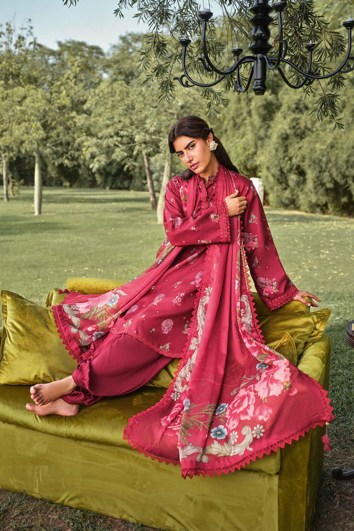 3 Piece - Digital Printed Suit - U3P-NISHA26WV1-5 for Women - Unstitched Collection | Nishat | Shop Online