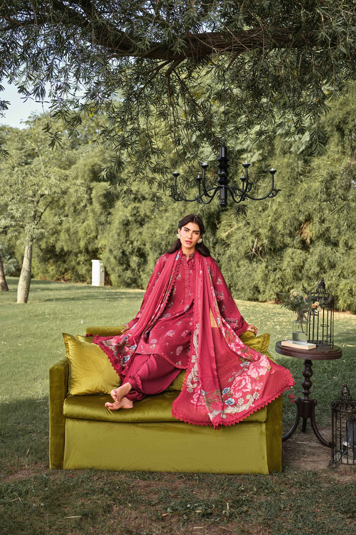 3 Piece - Digital Printed Suit - U3P-NISHA26WV1-5 for Women - Unstitched Collection | Nishat | Shop Online