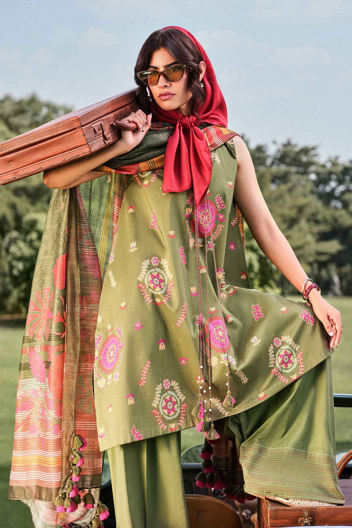 3 Piece - Digital Printed Suit - U3P-NISHA26WV1-50 for Women - Unstitched Collection | Nishat | Shop Online