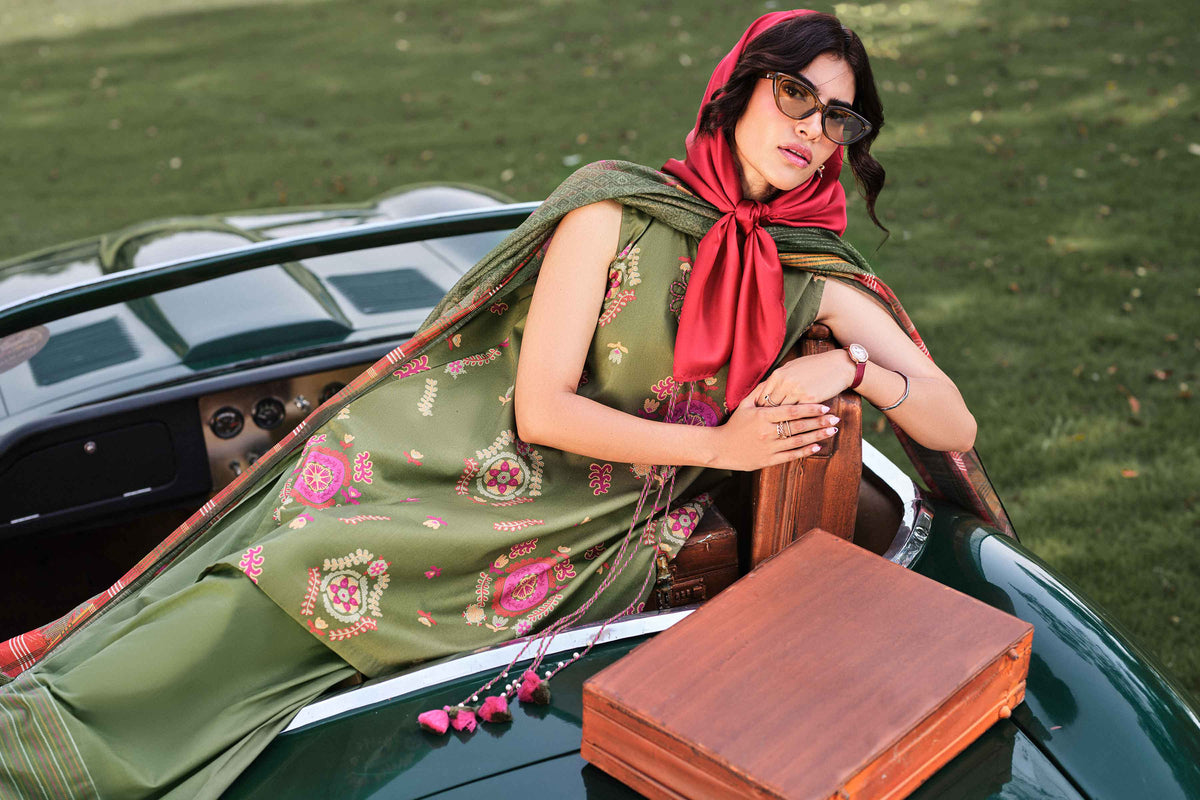 3 Piece - Digital Printed Suit - U3P-NISHA26WV1-50 for Women - Unstitched Collection | Nishat | Shop Online