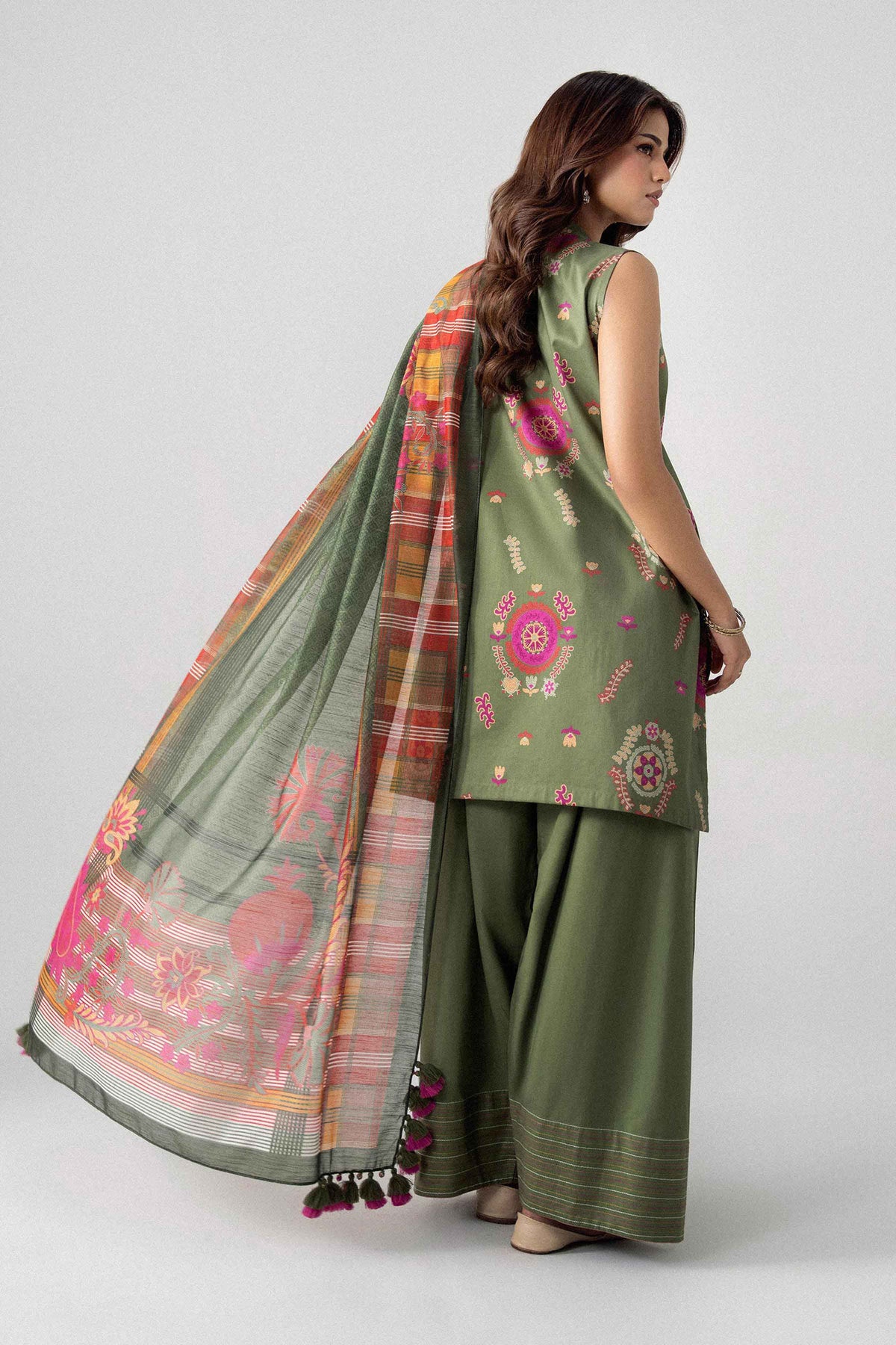 3 Piece - Digital Printed Suit - U3P-NISHA26WV1-50 for Women - Unstitched Collection | Nishat | Shop Online
