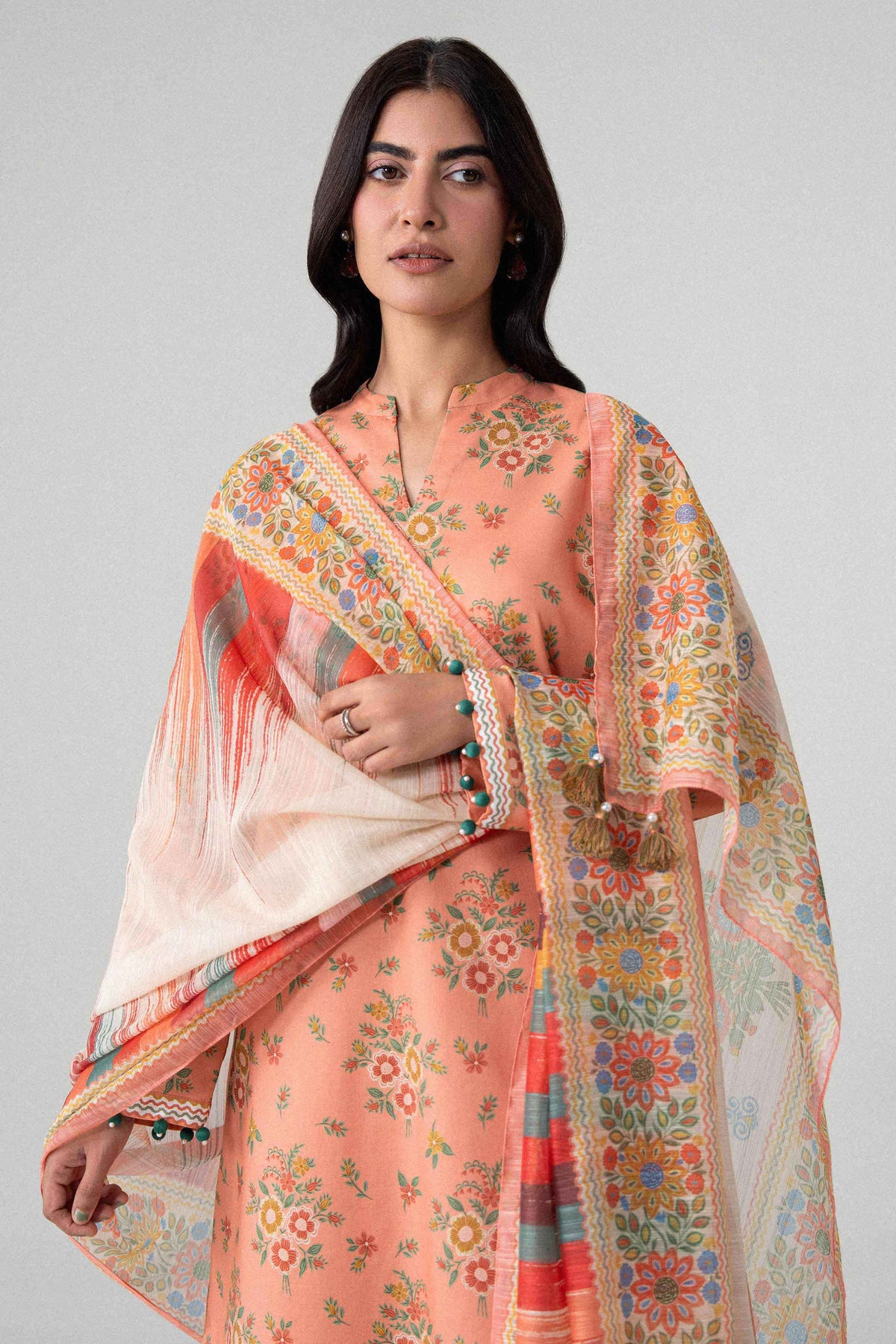 3 Piece - Digital Printed Suit - U3P-NISHA26WV1-54 for Women - Unstitched Collection | Nishat | Shop Online