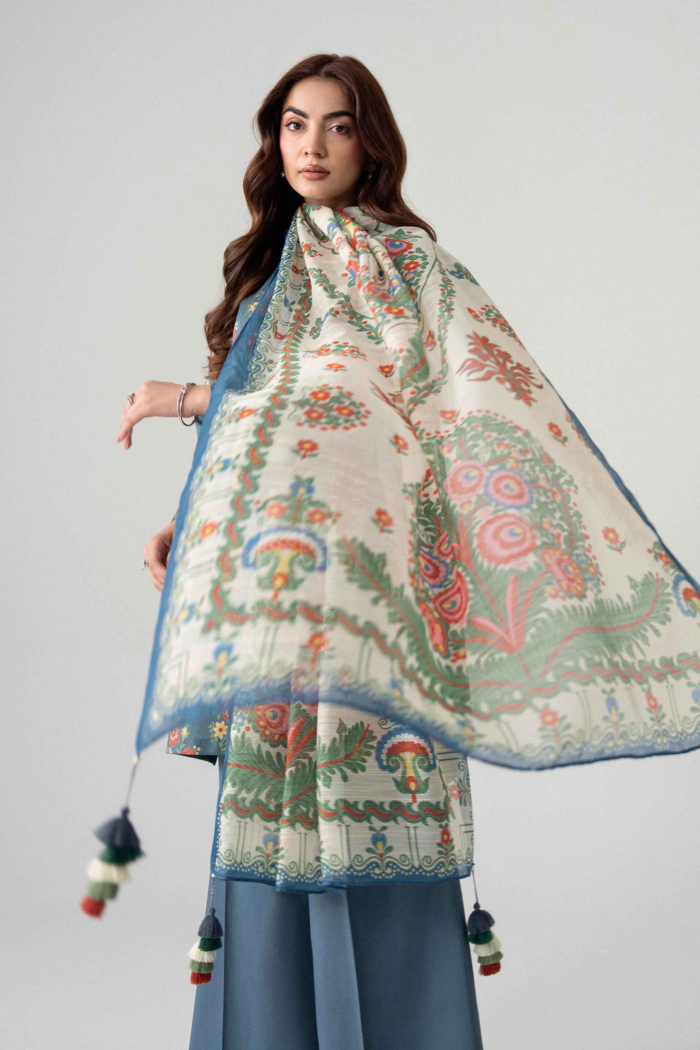 3 Piece - Digital Printed Suit - U3P-NISHA26WV1-56 for Women - Unstitched Collection | Nishat | Shop Online