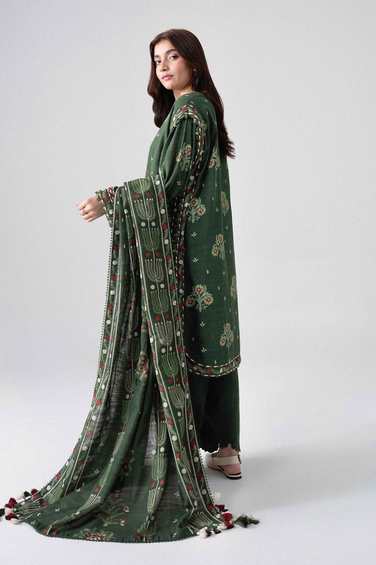 3 Piece - Printed Suit - U3P-NISHA26WV1-61 for Women - Unstitched Collection | Nishat | Shop Online