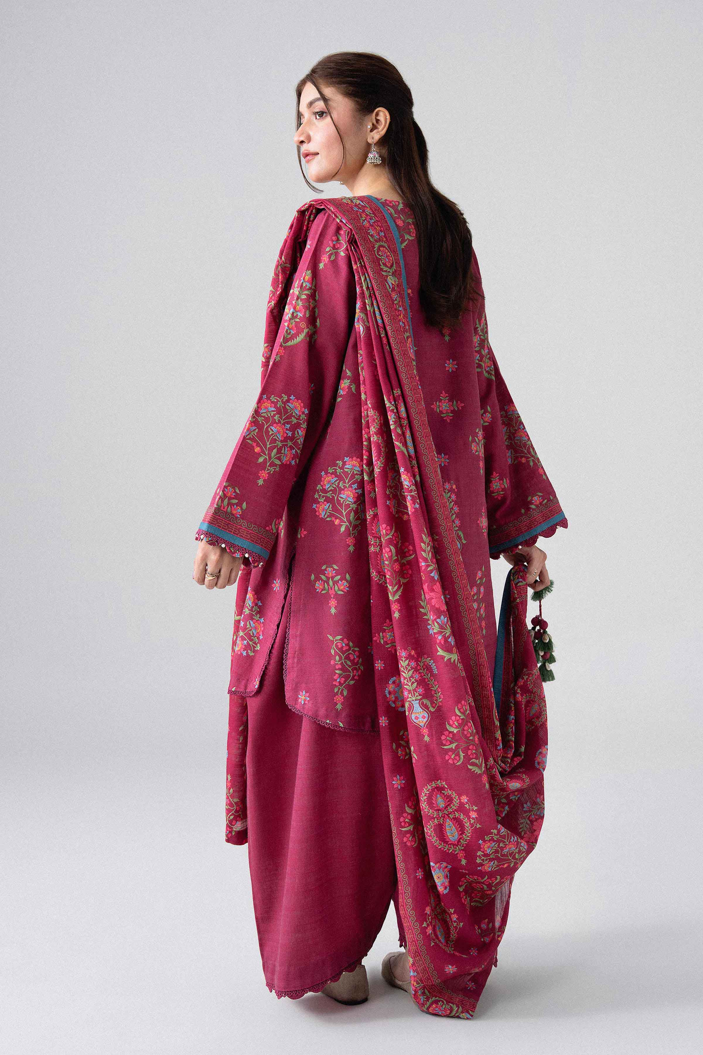 3 Piece - Printed Suit - U3P-NISHA26WV1-62 for Women - Unstitched Collection | Nishat | Shop Online