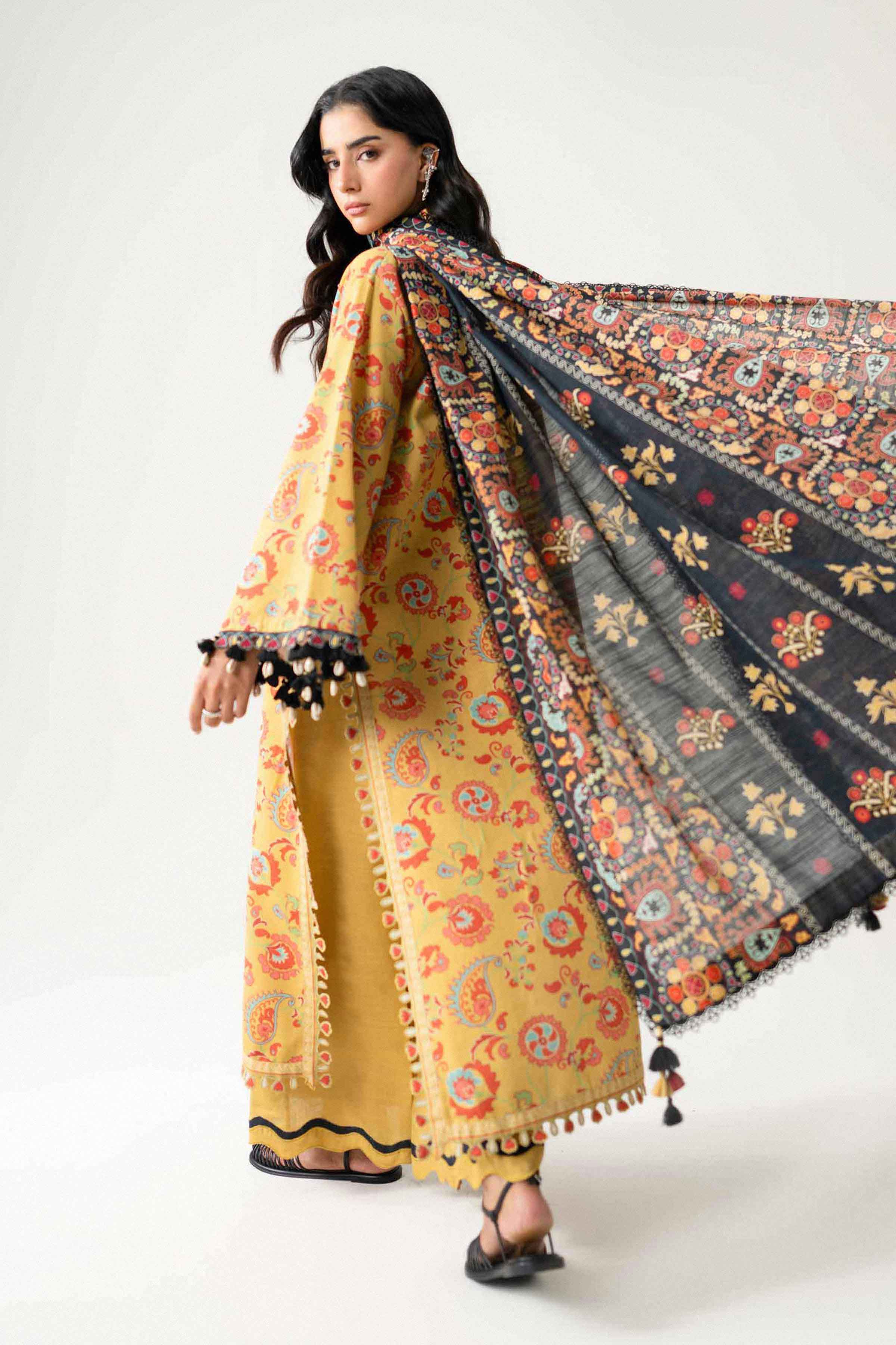 3 Piece - Printed Suit - U3P-NISHA26WV1-64 for Women - Unstitched Collection | Nishat | Shop Online