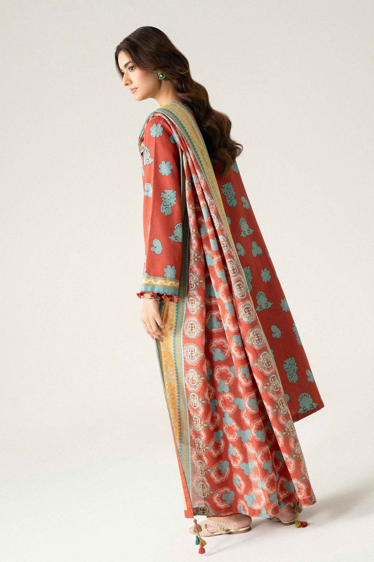 3 Piece - Printed Suit - U3P-NISHA26WV1-67 for Women - Unstitched Collection | Nishat | Shop Online