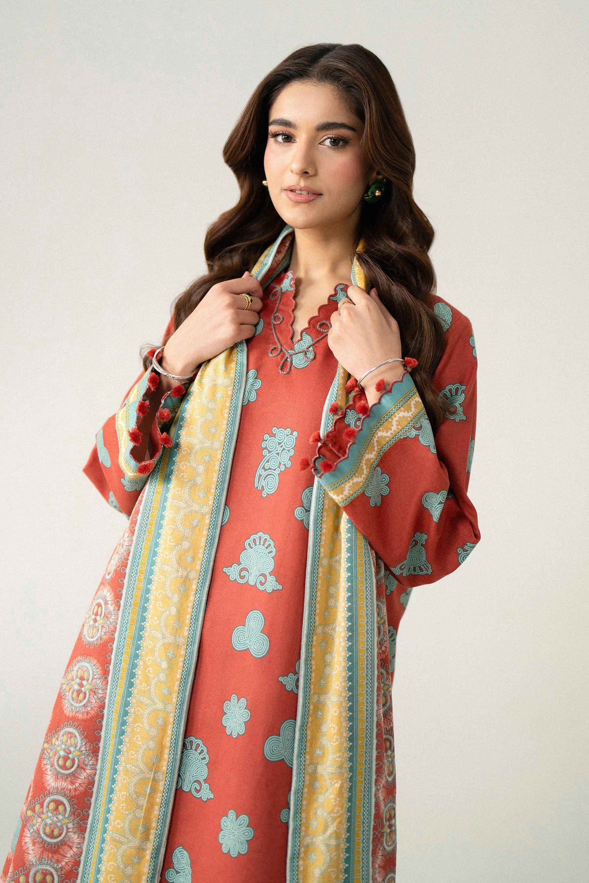 3 Piece - Printed Suit - U3P-NISHA26WV1-67 for Women - Unstitched Collection | Nishat | Shop Online