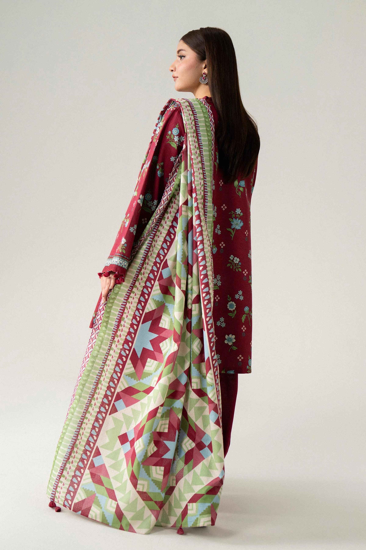 3 Piece - Printed Suit - U3P-NISHA26WV1-68 for Women - Unstitched Collection | Nishat | Shop Online