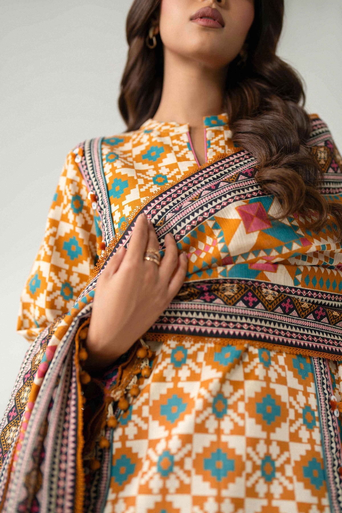3 Piece - Printed Suit - U3P-NISHA26WV1-69 for Women - Unstitched Collection | Nishat | Shop Online