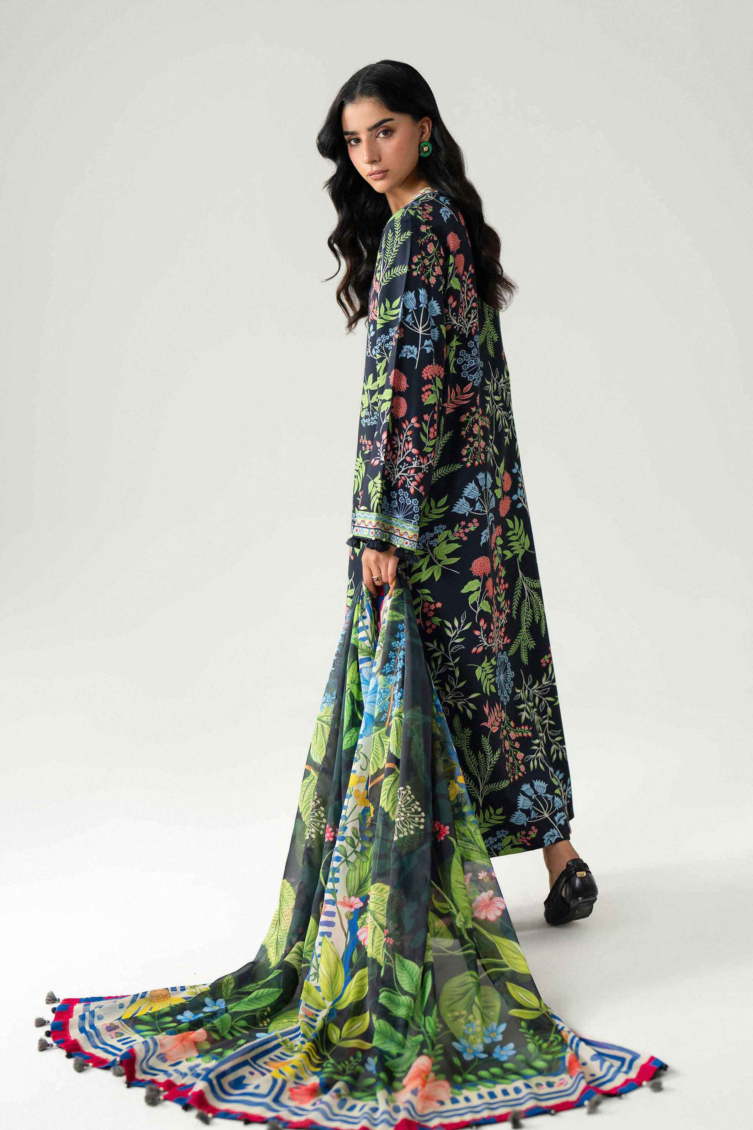 3 Piece - Digital Printed Suit - U3P-NISHA26WV1-7 for Women - Unstitched Collection | Nishat | Shop Online