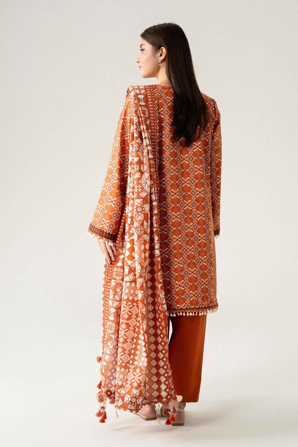 3 Piece - Printed Suit - U3P-NISHA26WV1-70 for Women - Unstitched Collection | Nishat | Shop Online