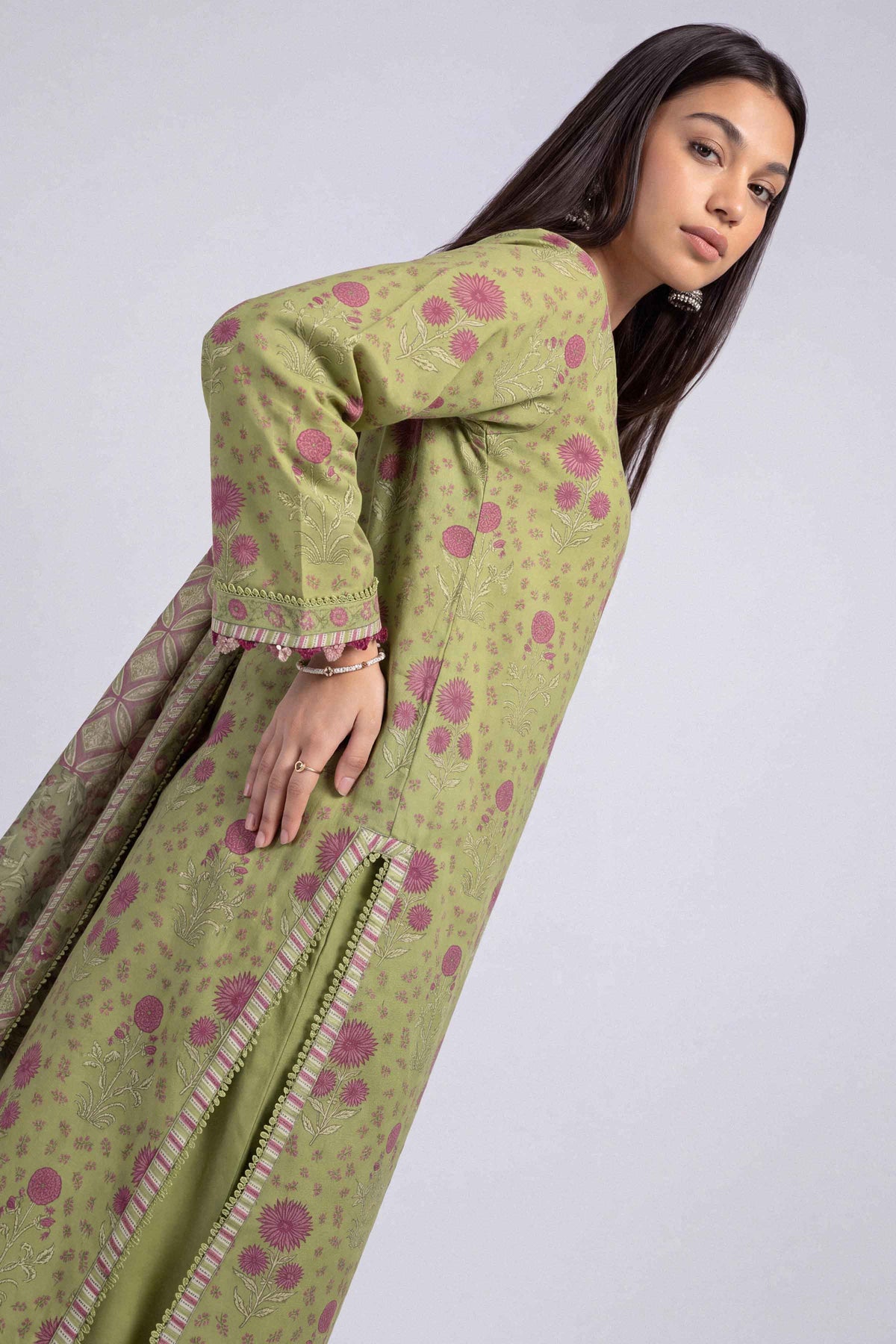 3 Piece - Printed Suit - U3P-NISHA26WV1-71