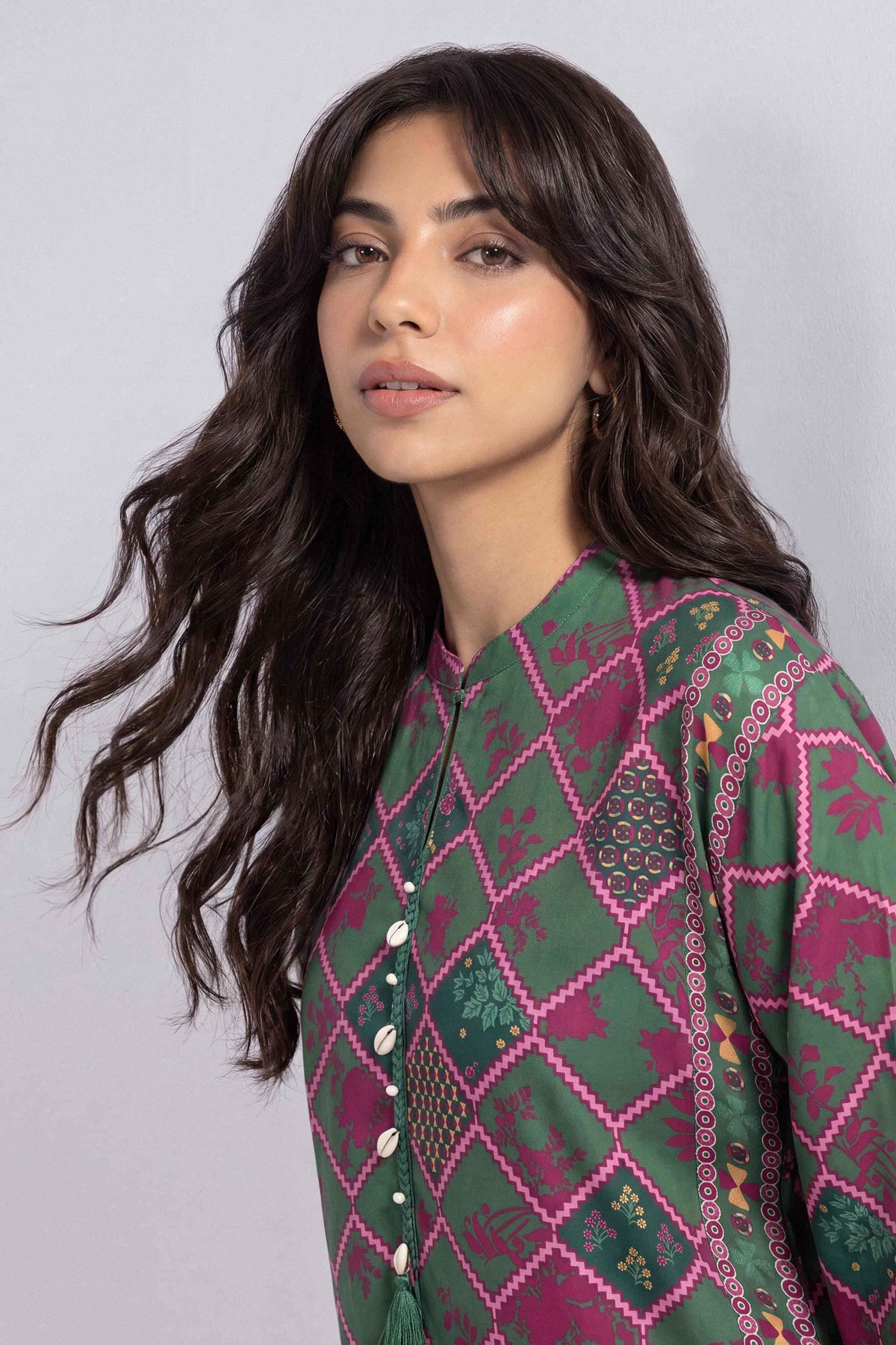 3 Piece - Printed Suit - U3P-NISHA26WV1-76