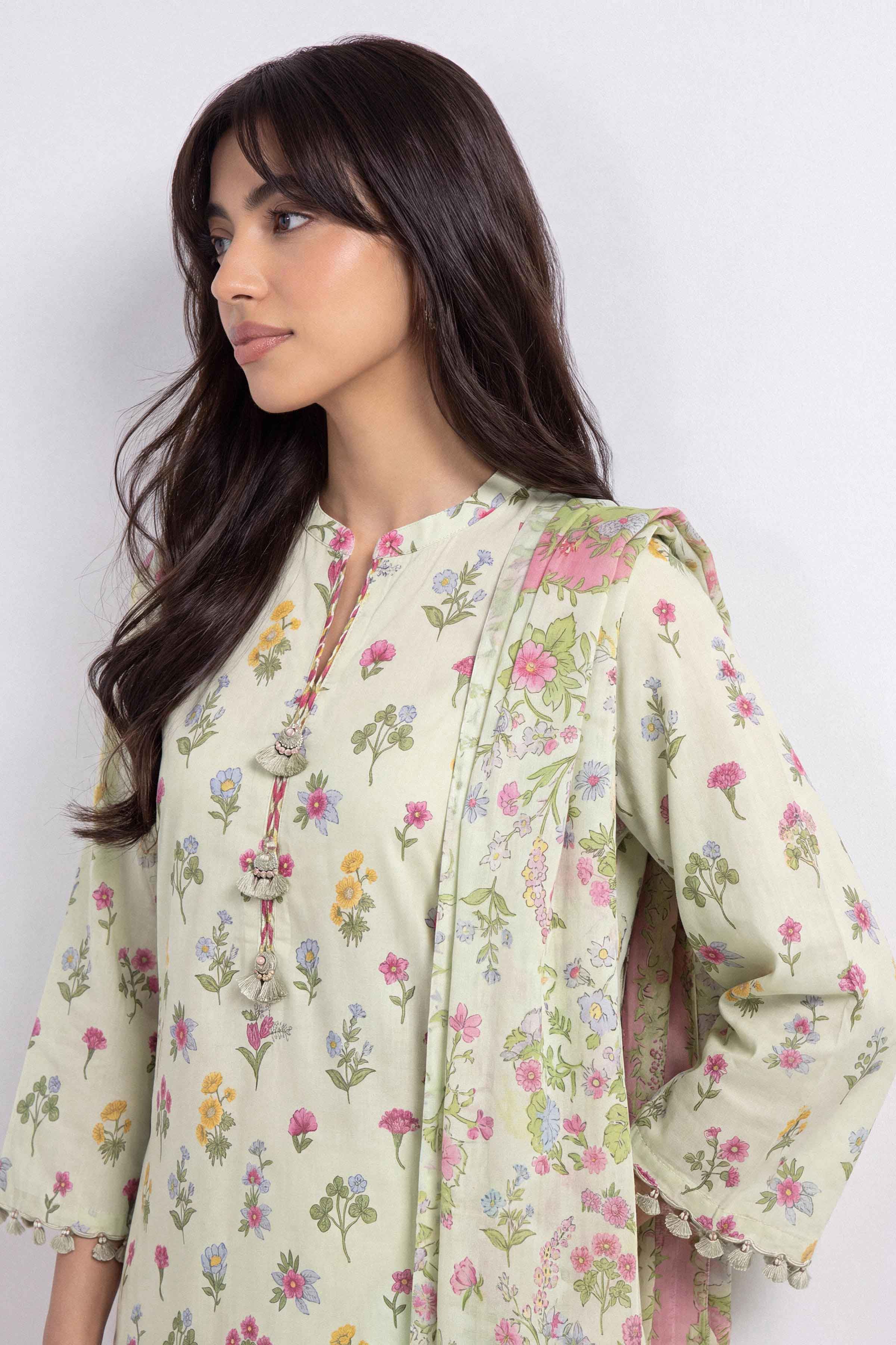 3 Piece - Digital Printed Suit - U3P-NISHA26WV1-9 for Women - Unstitched Collection | Nishat | Shop Online