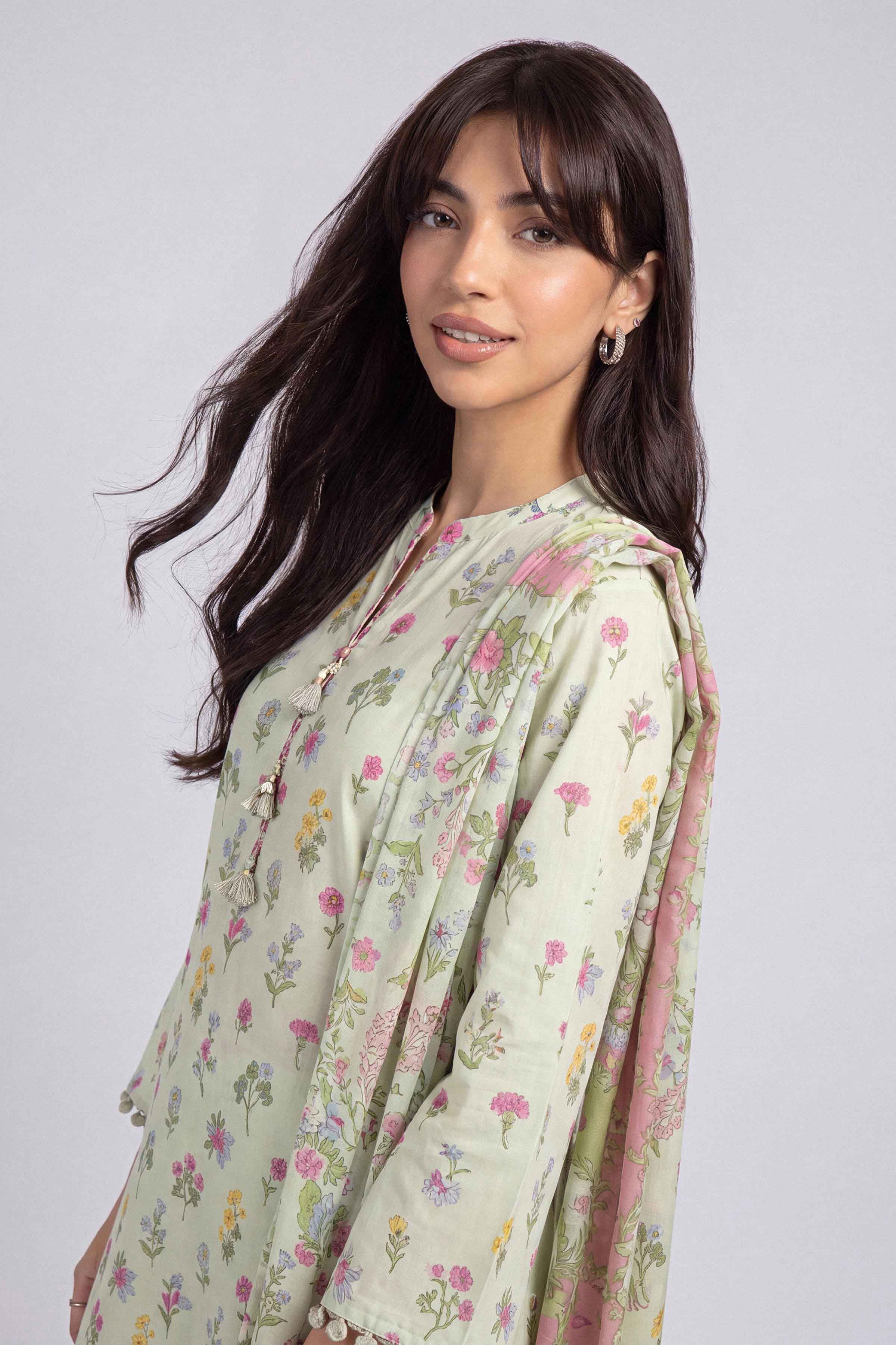 3 Piece - Digital Printed Suit - U3P-NISHA26WV1-9 for Women - Unstitched Collection | Nishat | Shop Online