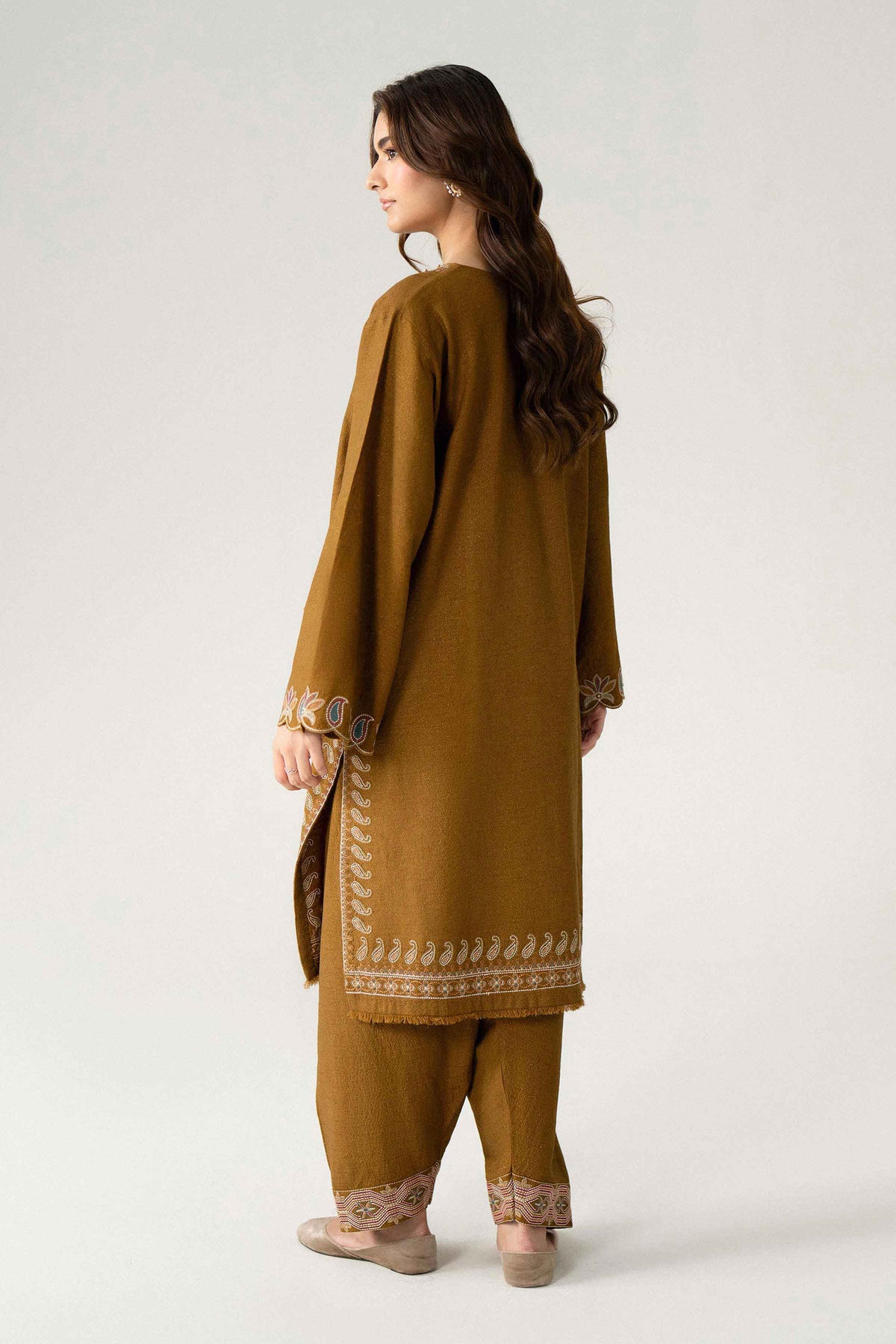 2 Piece - Embroidered Suit - U3PE-NISHA26WV1-149