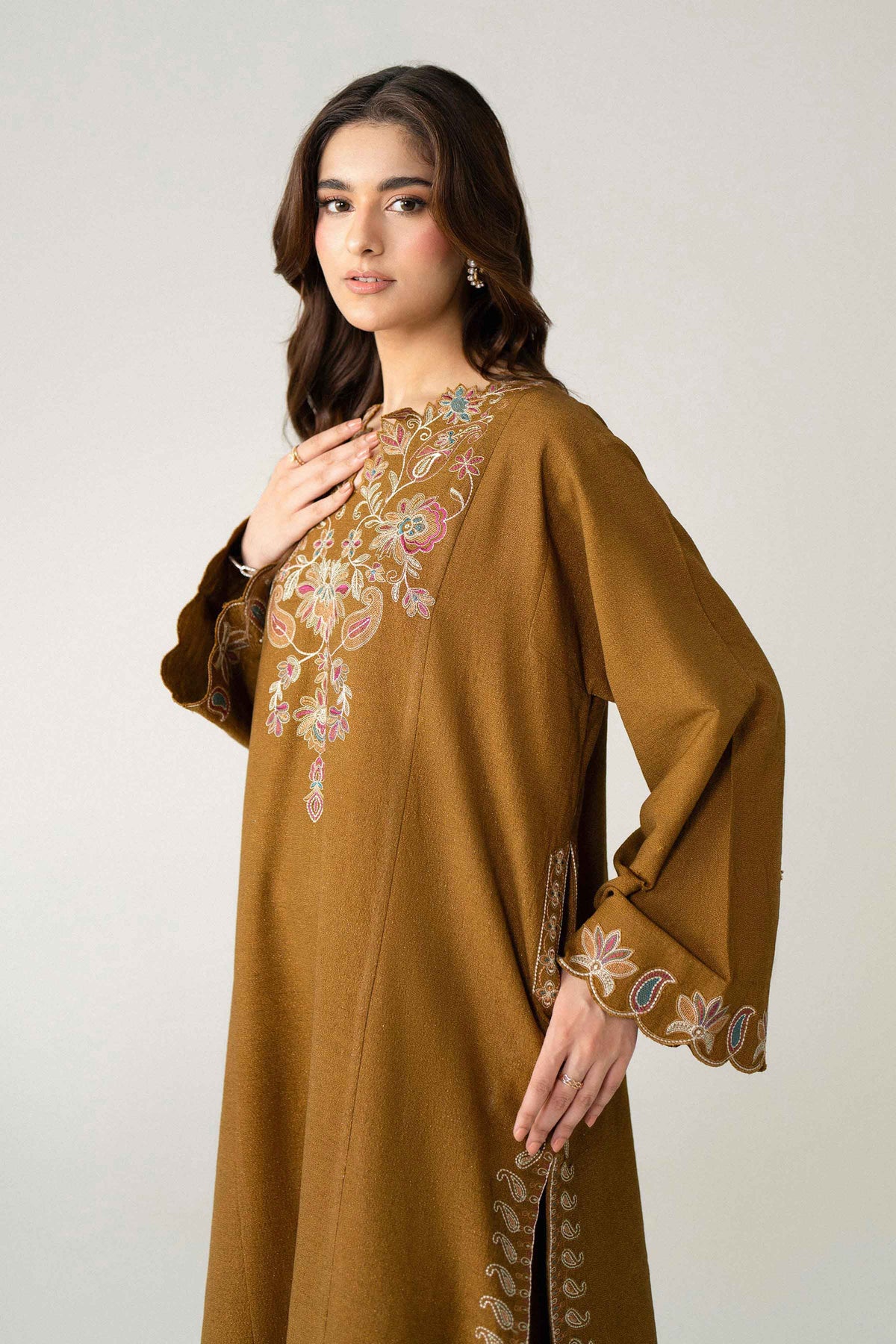 2 Piece - Embroidered Suit - U3PE-NISHA26WV1-149