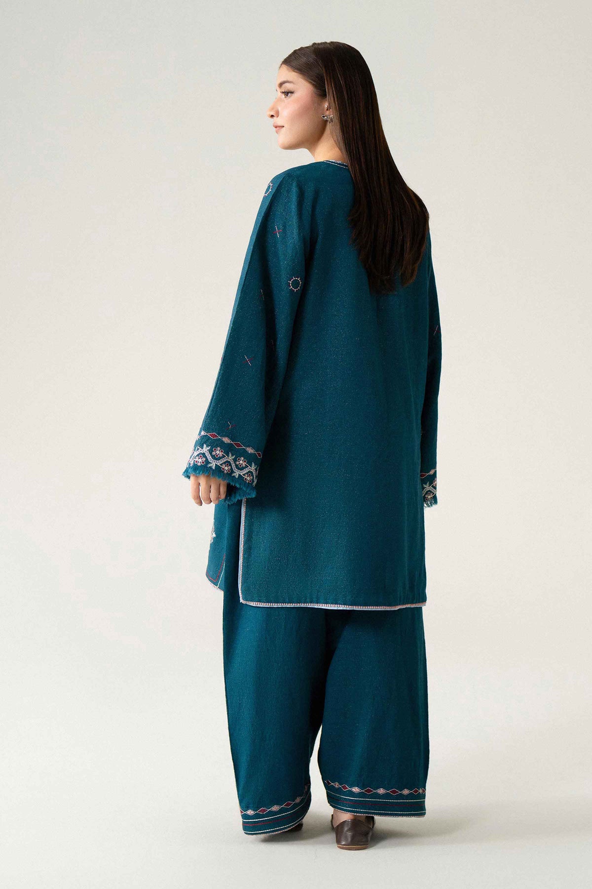 2 Piece - Embroidered Suit - U3PE-NISHA26WV1-150