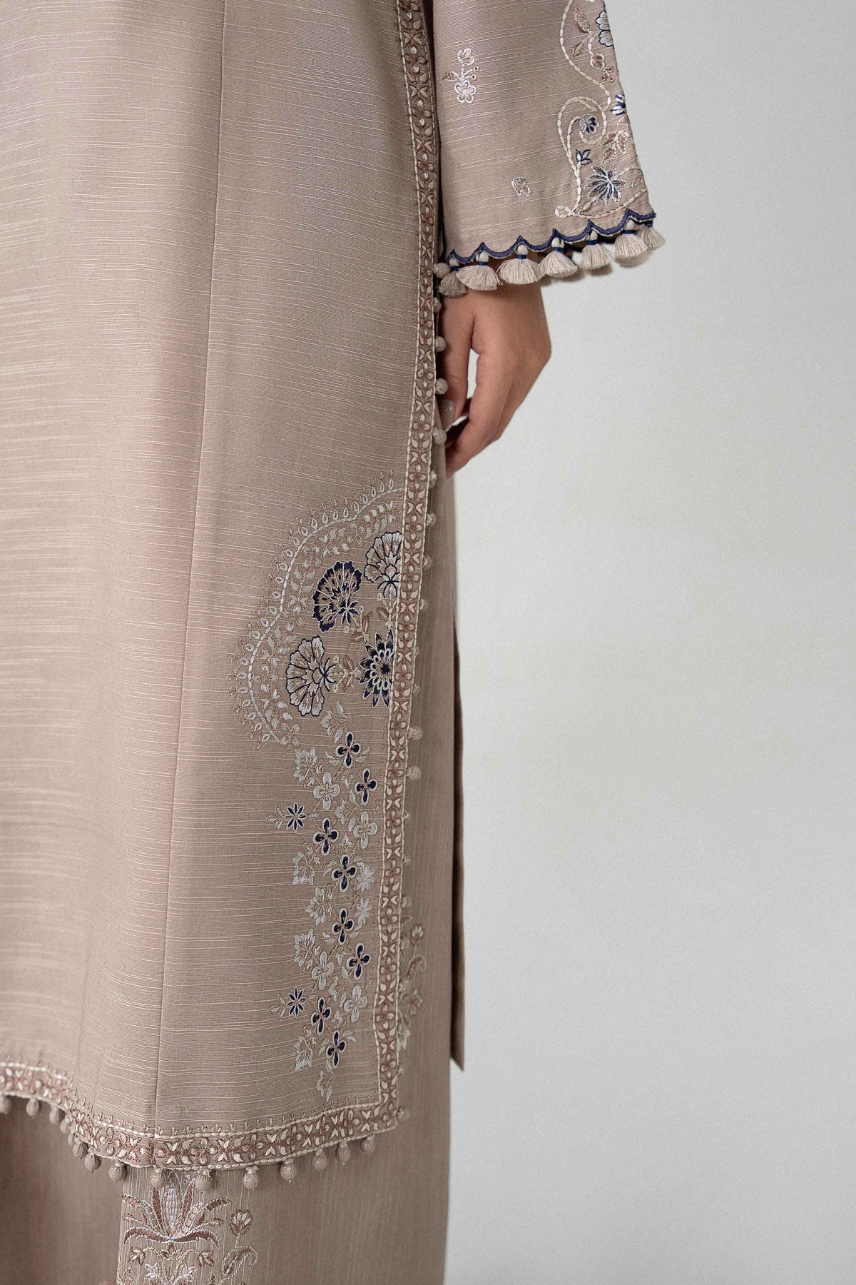 3 Piece - Printed Embroidered Suit - U3PE-NISHA26WV1-203