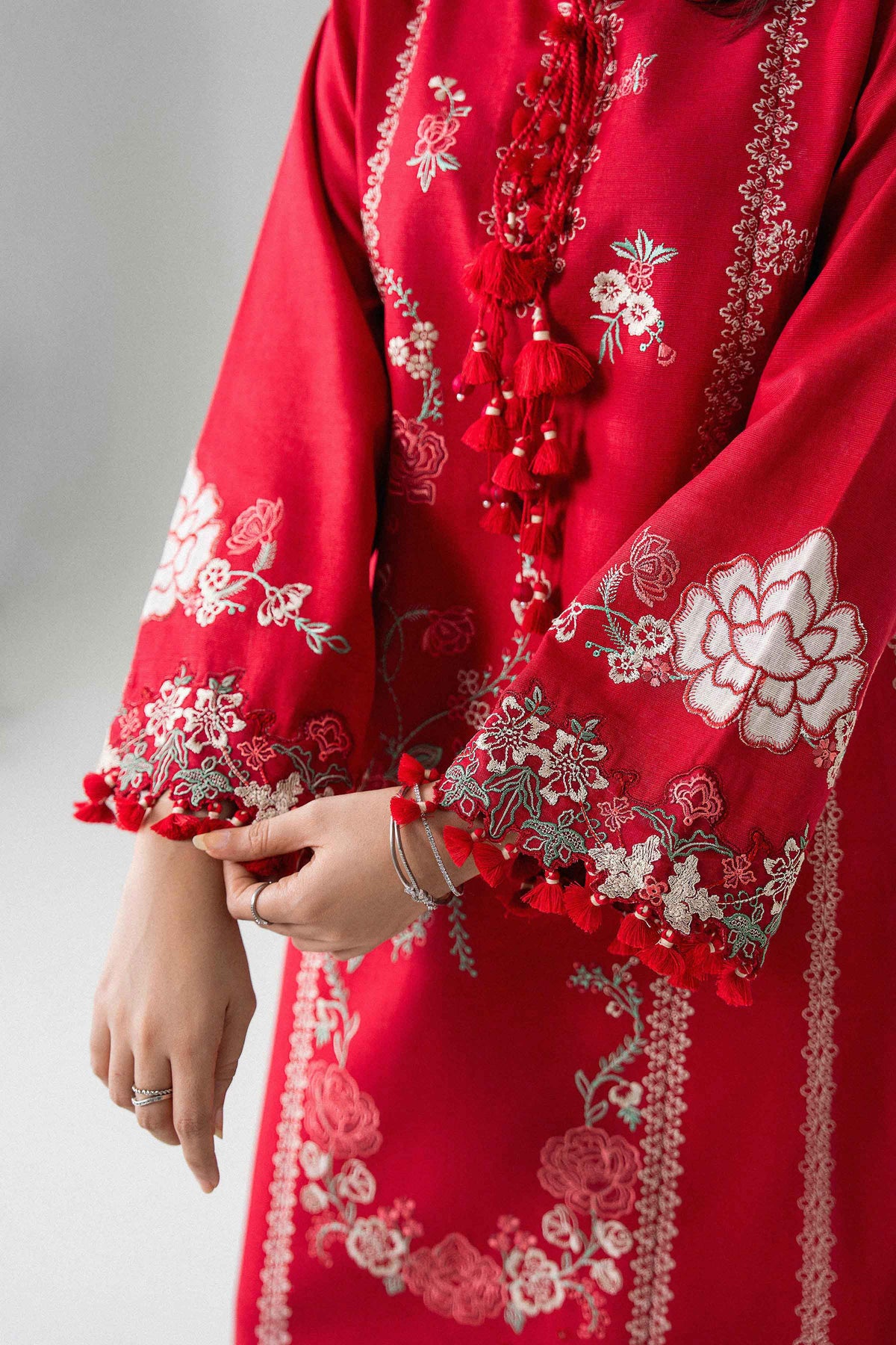 3 Piece - Printed Embroidered Suit - U3PE-NISHA26WV1-208