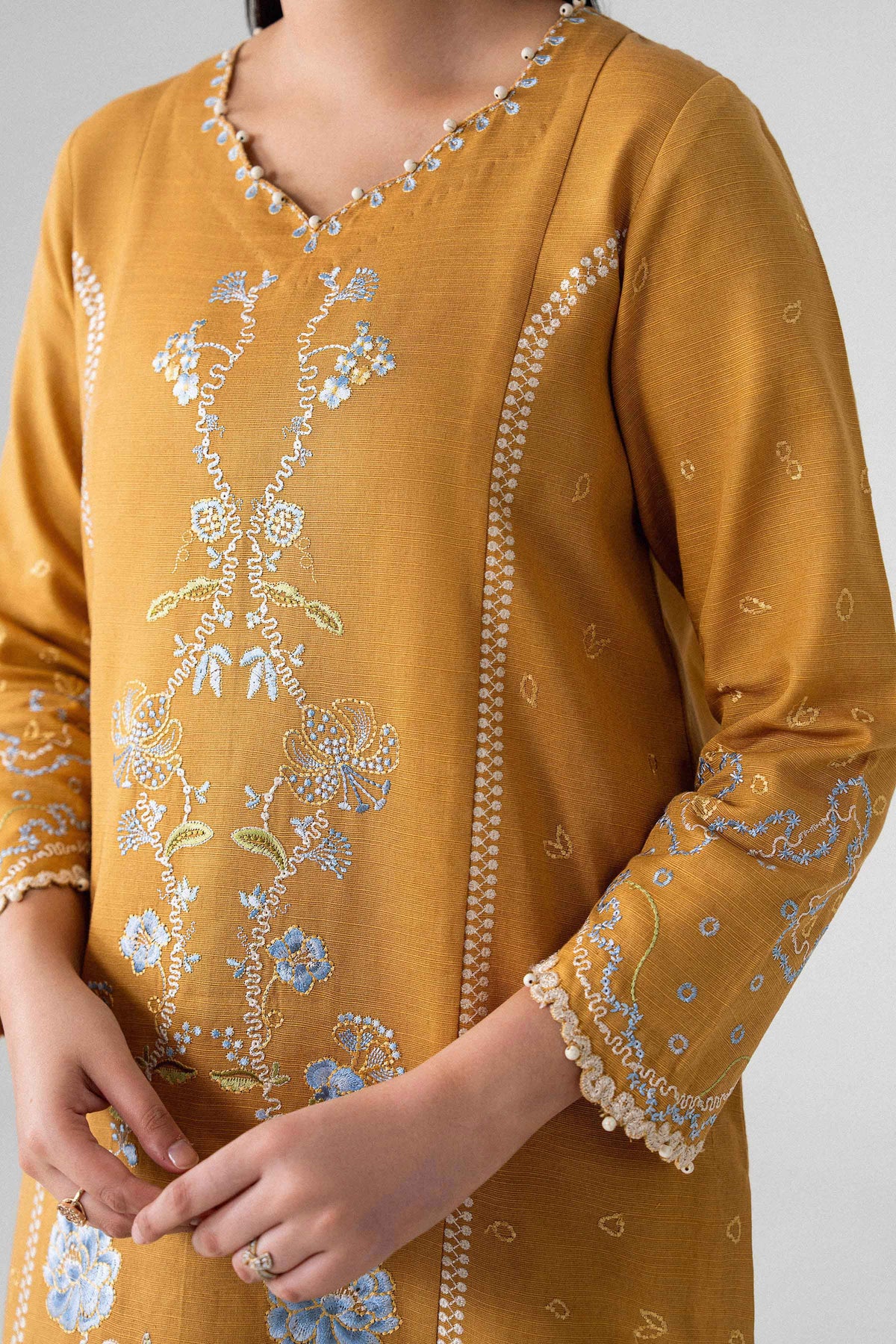 3 Piece - Printed Embroidered Suit - U3PE-NISHA26WV1-209