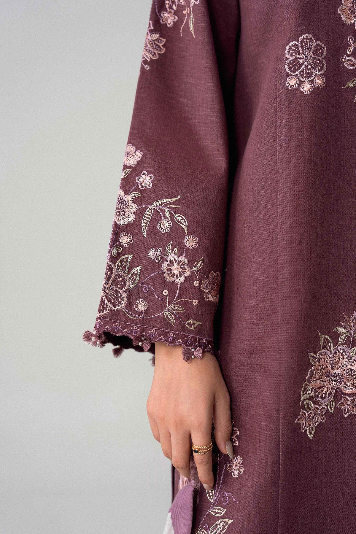 3 Piece - Printed Embroidered Suit - U3PE-NISHA26WV1-222