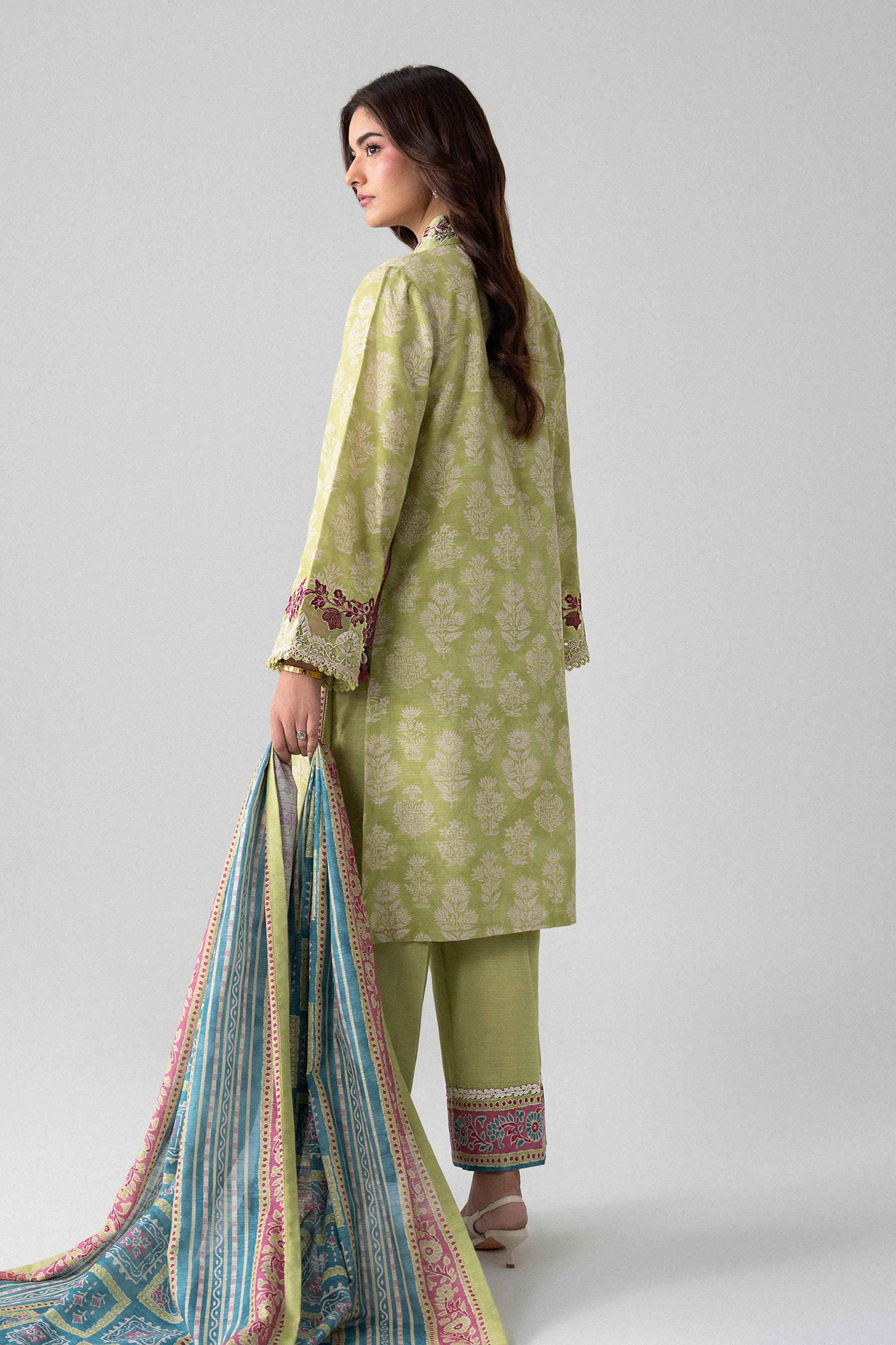 3 Piece - Printed Embroidered Suit - U3PE-NISHA26WV1-23 for Women - Unstitched Collection | Nishat | Shop Online