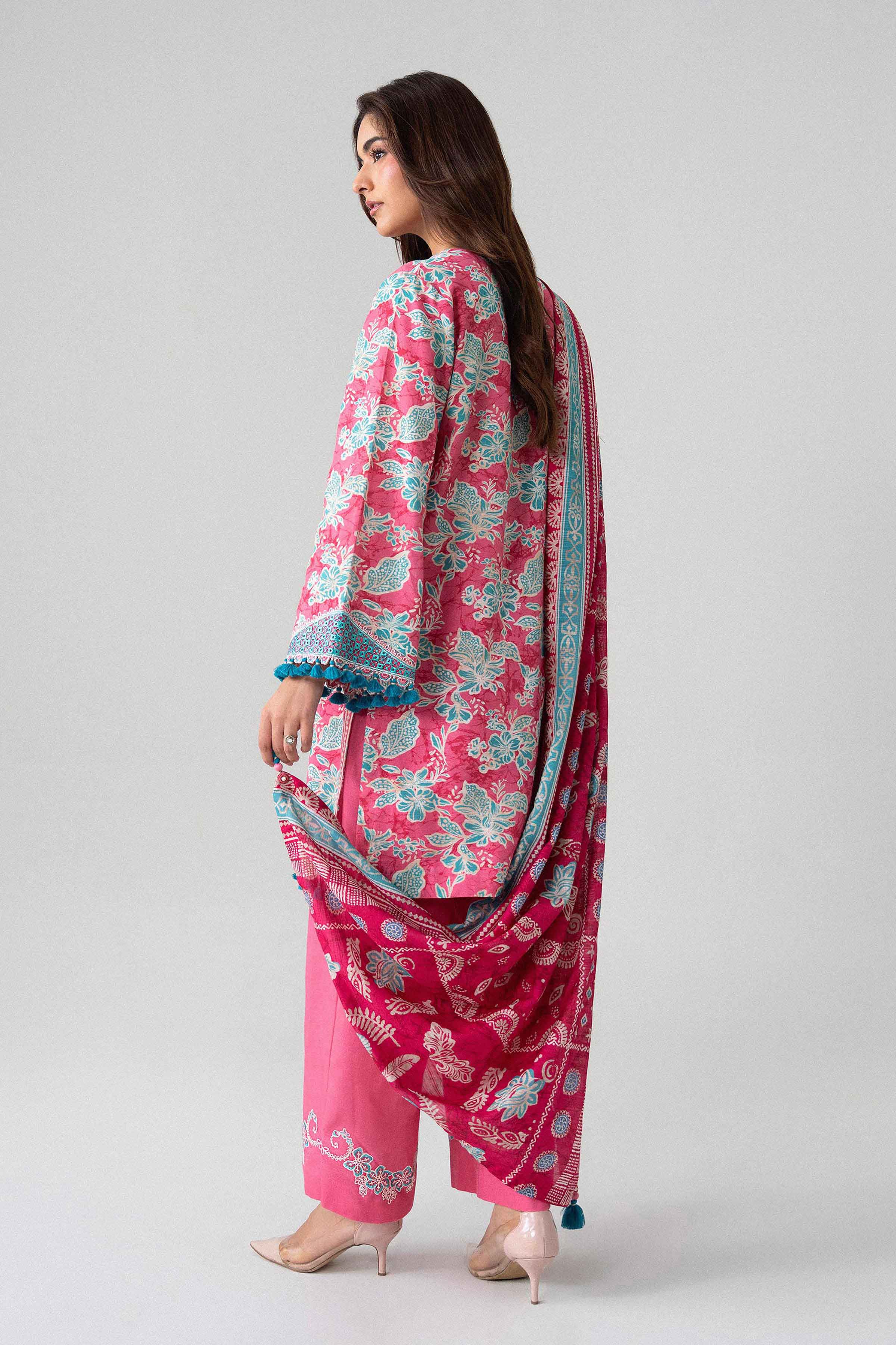 3 Piece - Printed Embroidered Suit - U3PE-NISHA26WV1-24 for Women - Unstitched Collection | Nishat | Shop Online