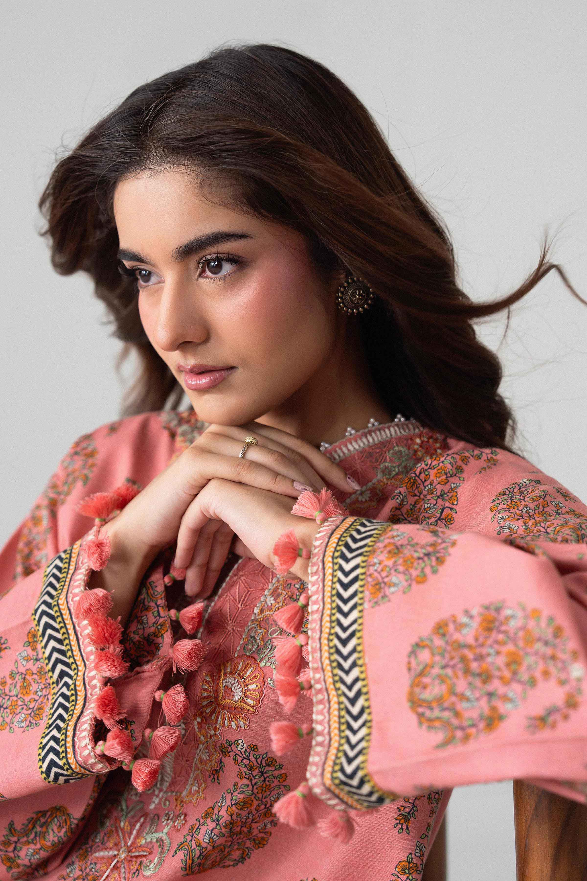 3 Piece - Printed Embroidered Suit - U3PE-NISHA26WV1-26 for Women - Unstitched Collection | Nishat | Shop Online