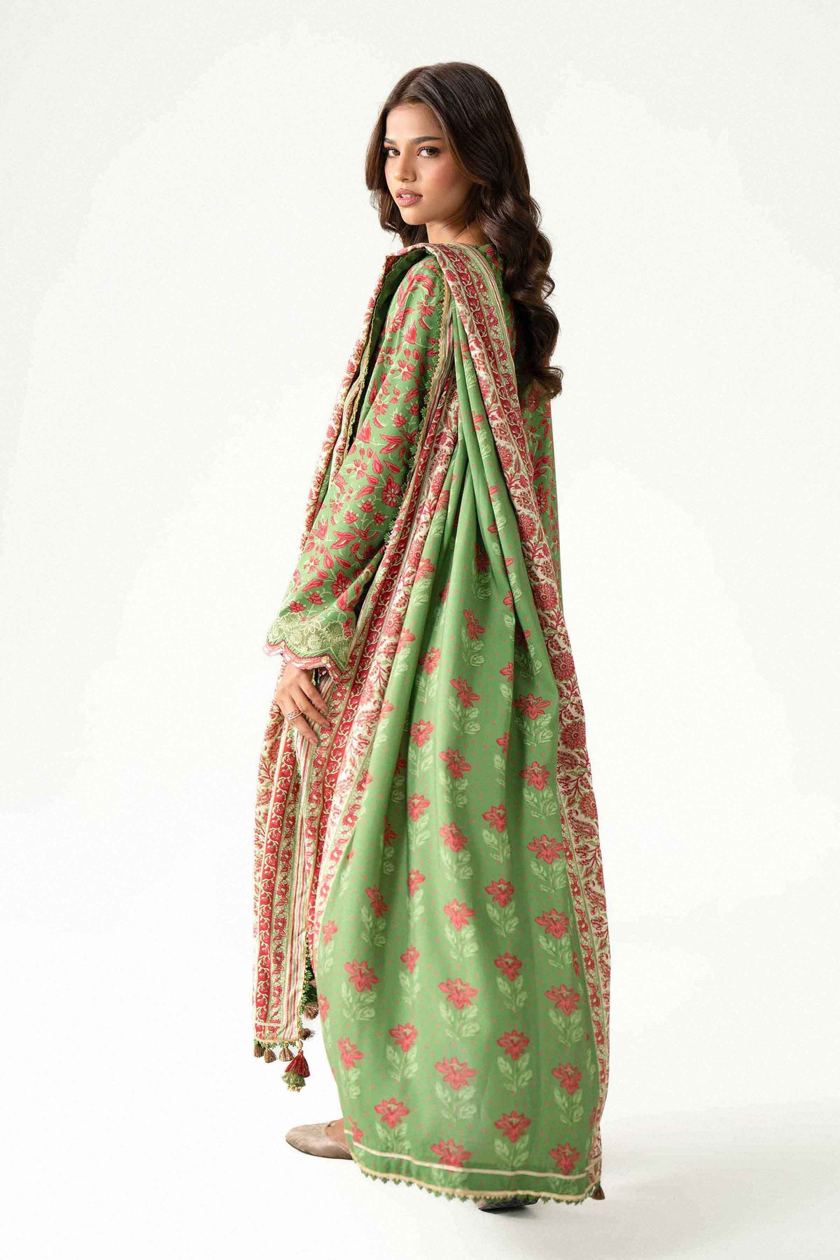 3 Piece - Printed Embroidered Suit - U3PE-NISHA26WV1-3 for Women - Unstitched Collection | Nishat | Shop Online