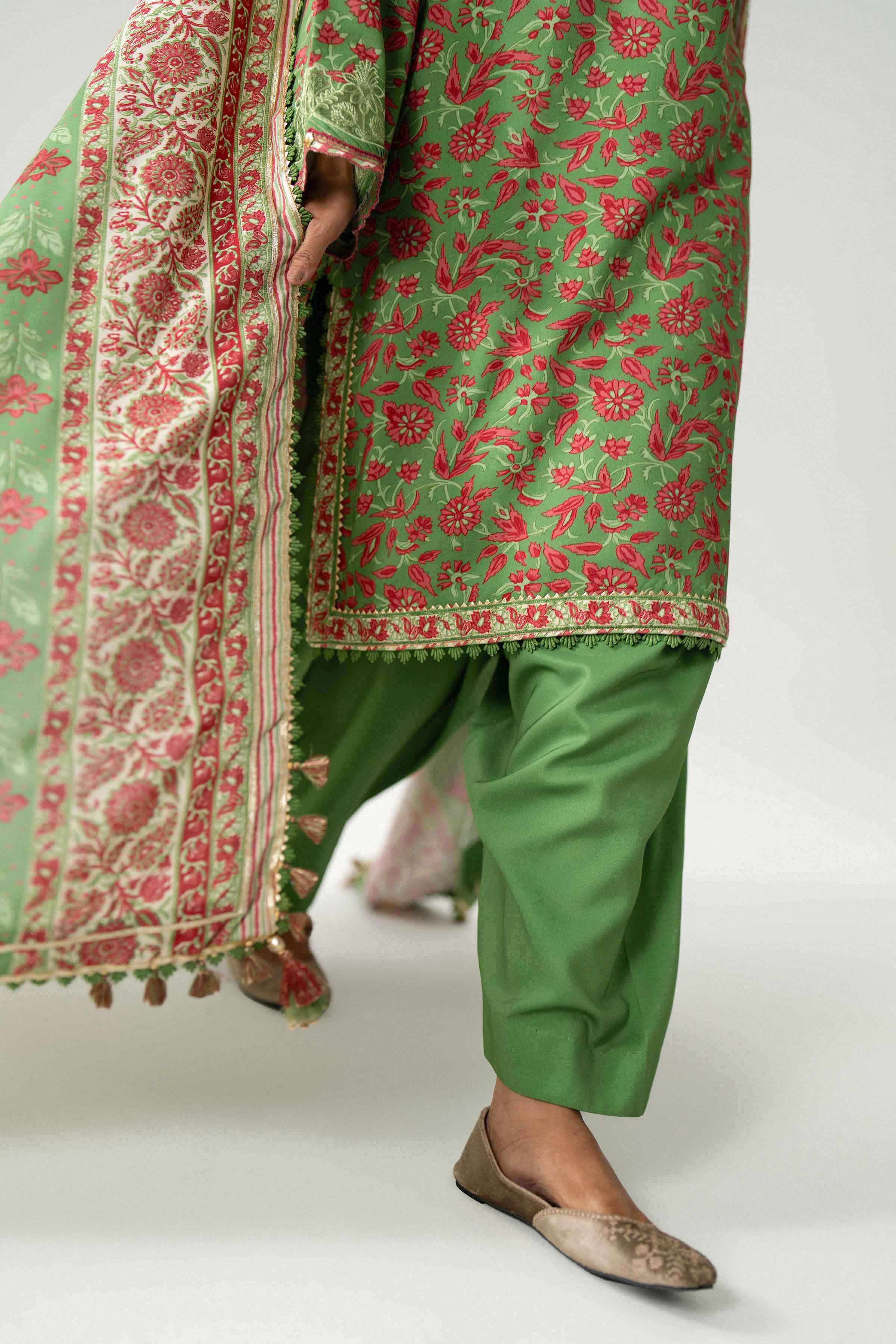3 Piece - Printed Embroidered Suit - U3PE-NISHA26WV1-3 for Women - Unstitched Collection | Nishat | Shop Online