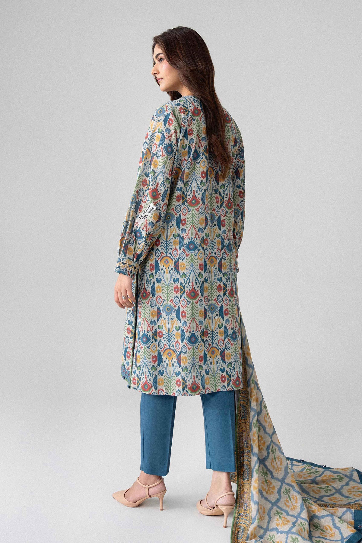 3 Piece - Printed Embroidered Suit - U3PE-NISHA26WV1-39 for Women - Unstitched Collection | Nishat | Shop Online