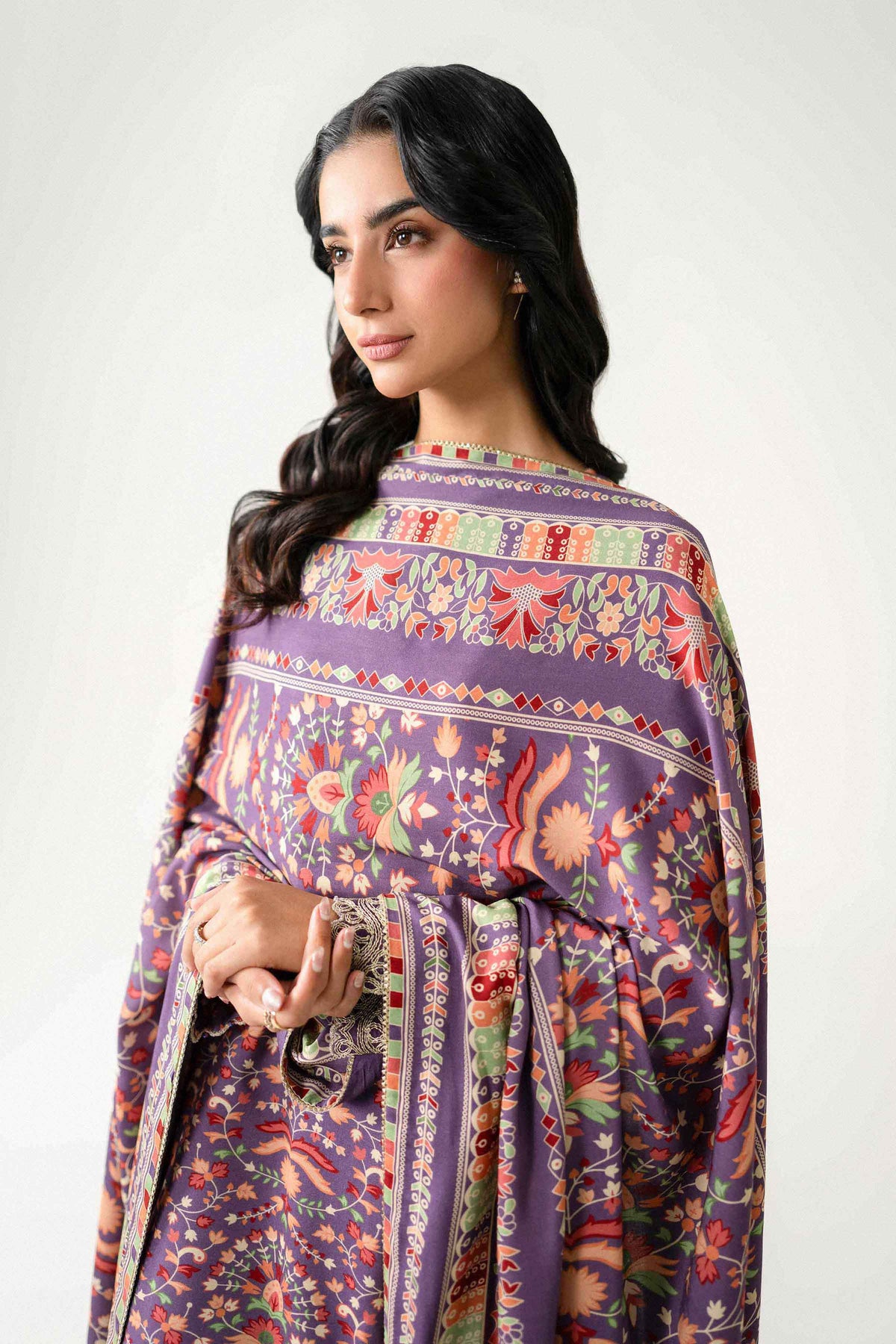 3 Piece - Printed Embroidered Suit - U3PE-NISHA26WV1-41 for Women - Unstitched Collection | Nishat | Shop Online