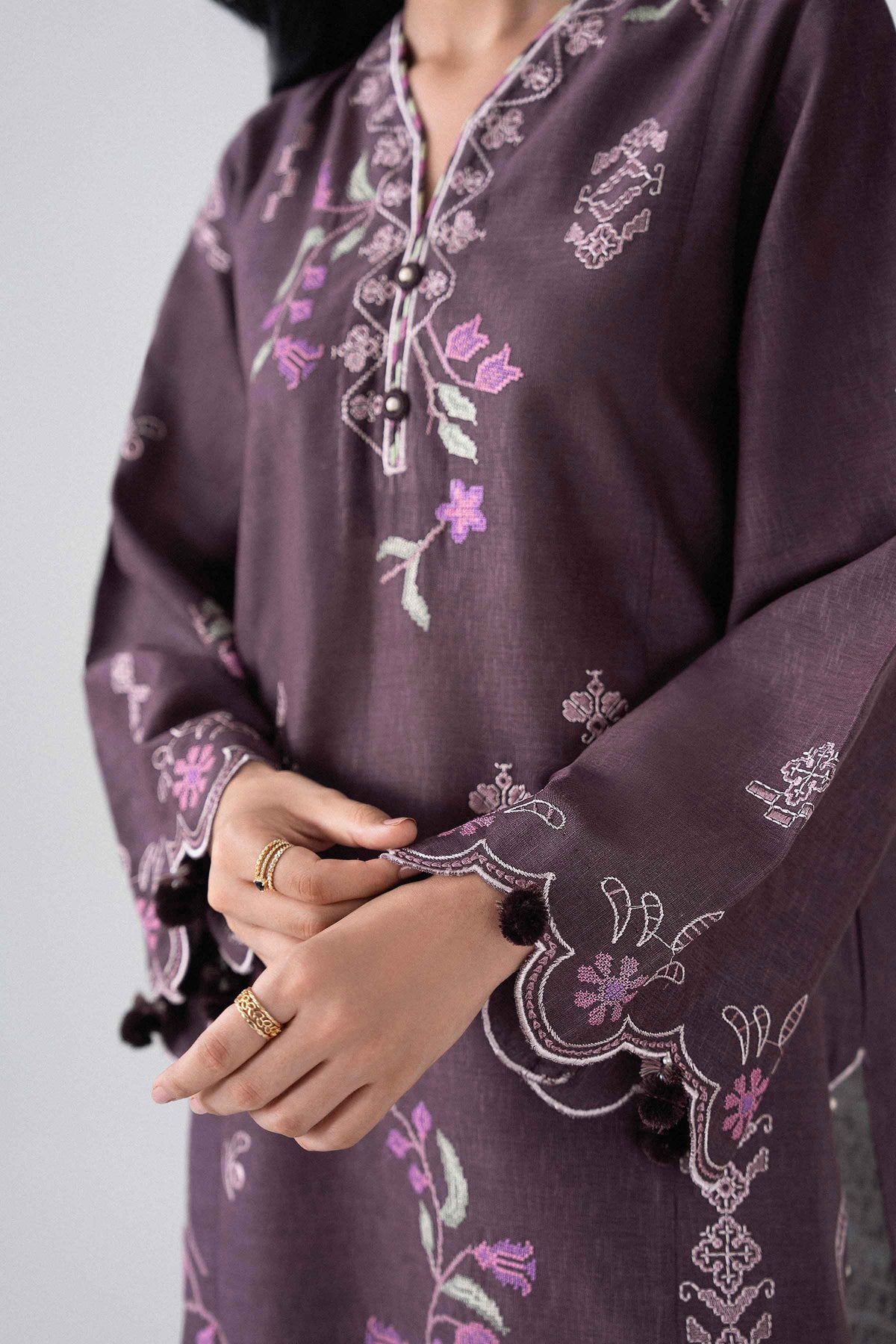 3 Piece - Embroidered Suit - U3PE-NISHA26WV1-54 for Women - Unstitched Collection | Nishat | Shop Online