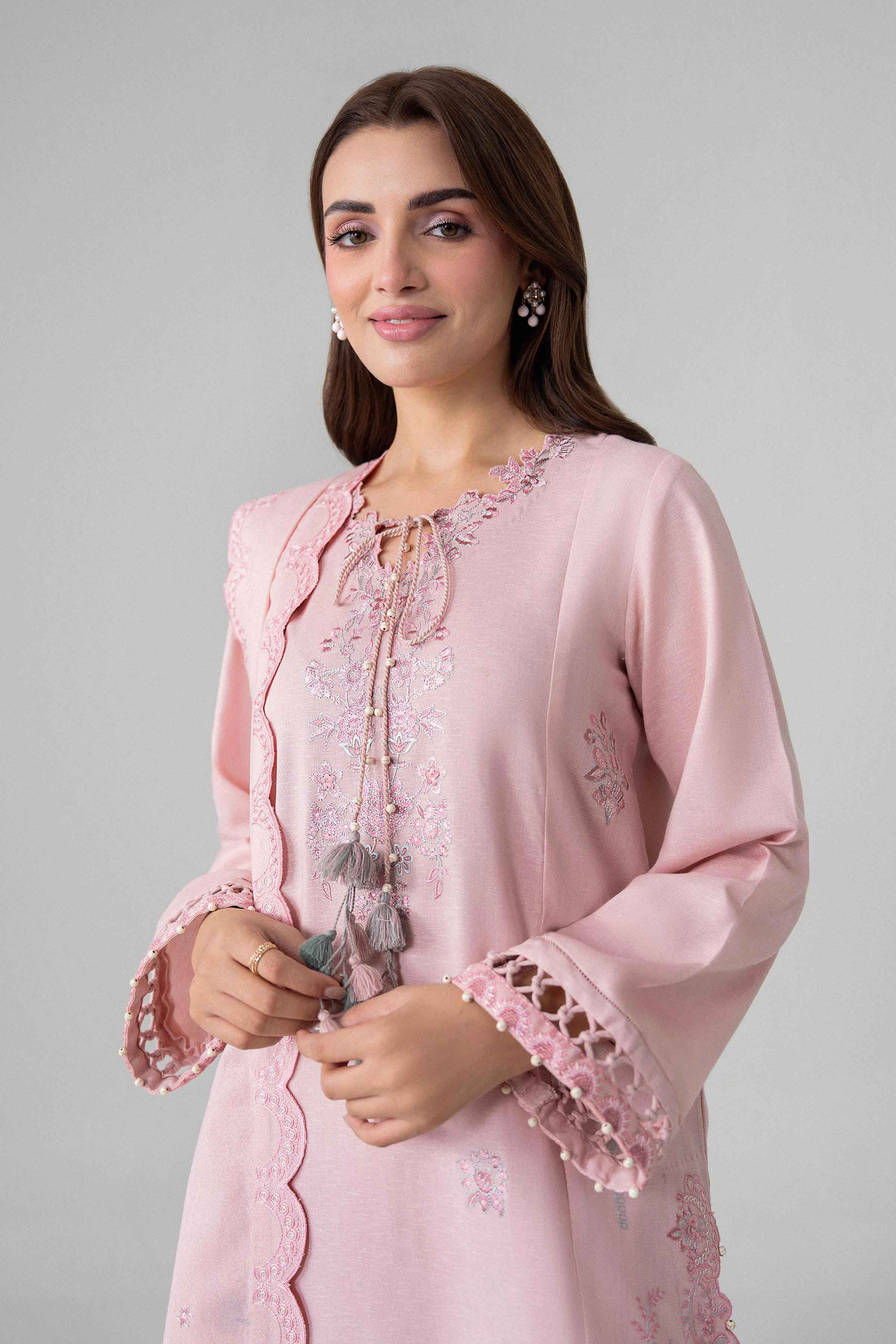 3 Piece - Embroidered Suit - U3PE-NISHA26WV1-58 for Women - Unstitched Collection | Nishat | Shop Online