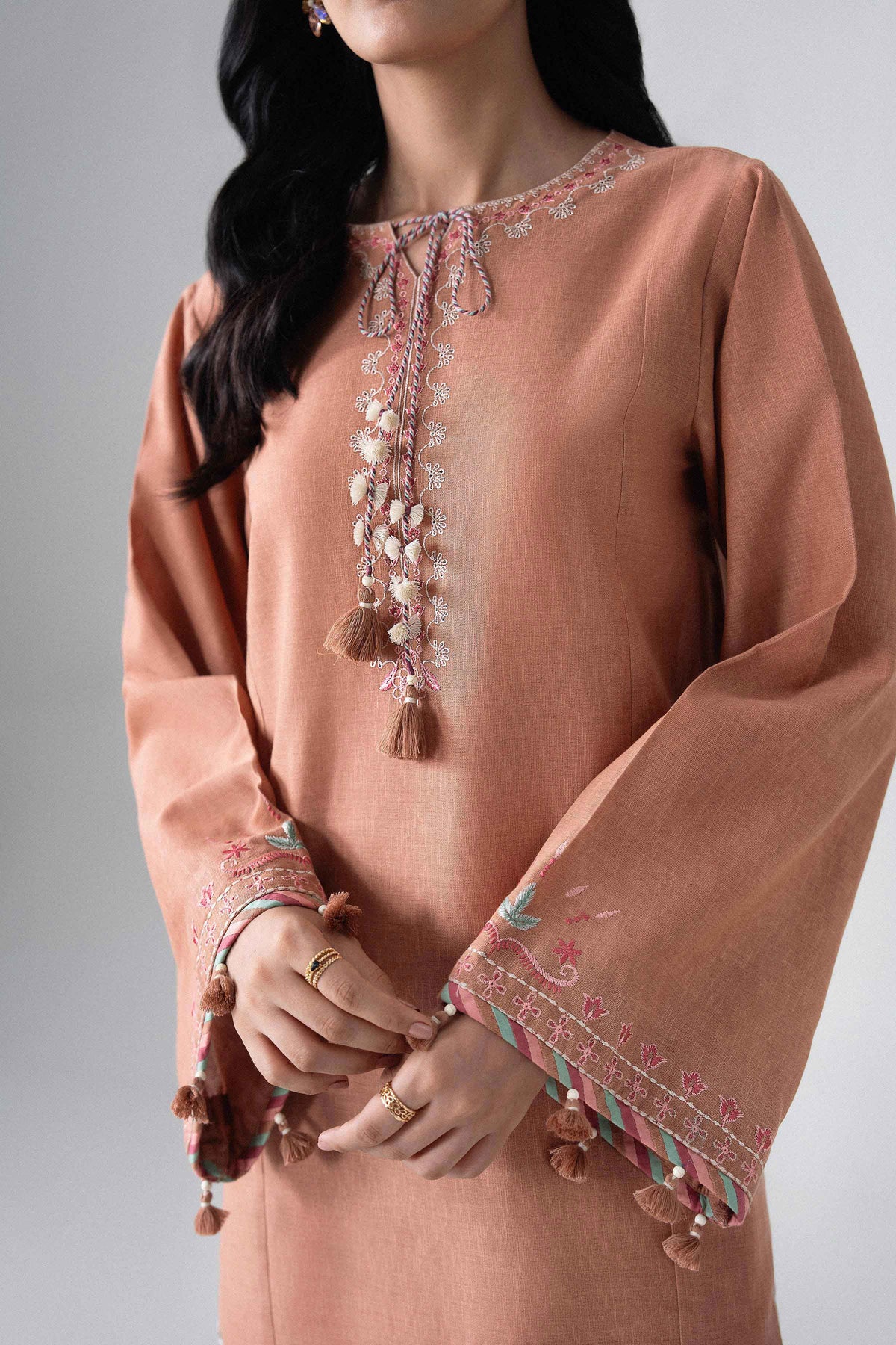 3 Piece - Embroidered Suit - U3PE-NISHA26WV1-60 for Women - Unstitched Collection | Nishat | Shop Online