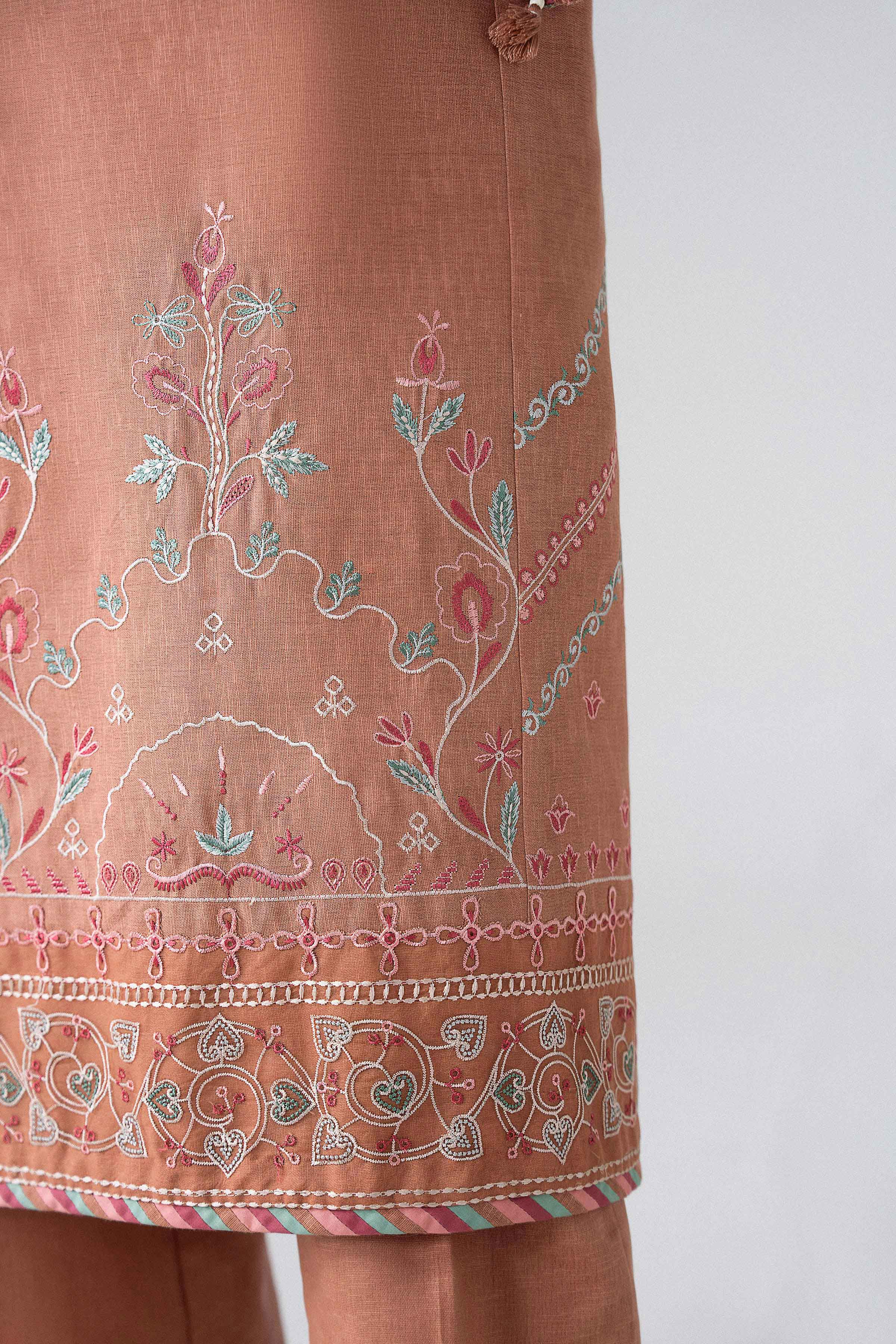3 Piece - Embroidered Suit - U3PE-NISHA26WV1-60 for Women - Unstitched Collection | Nishat | Shop Online